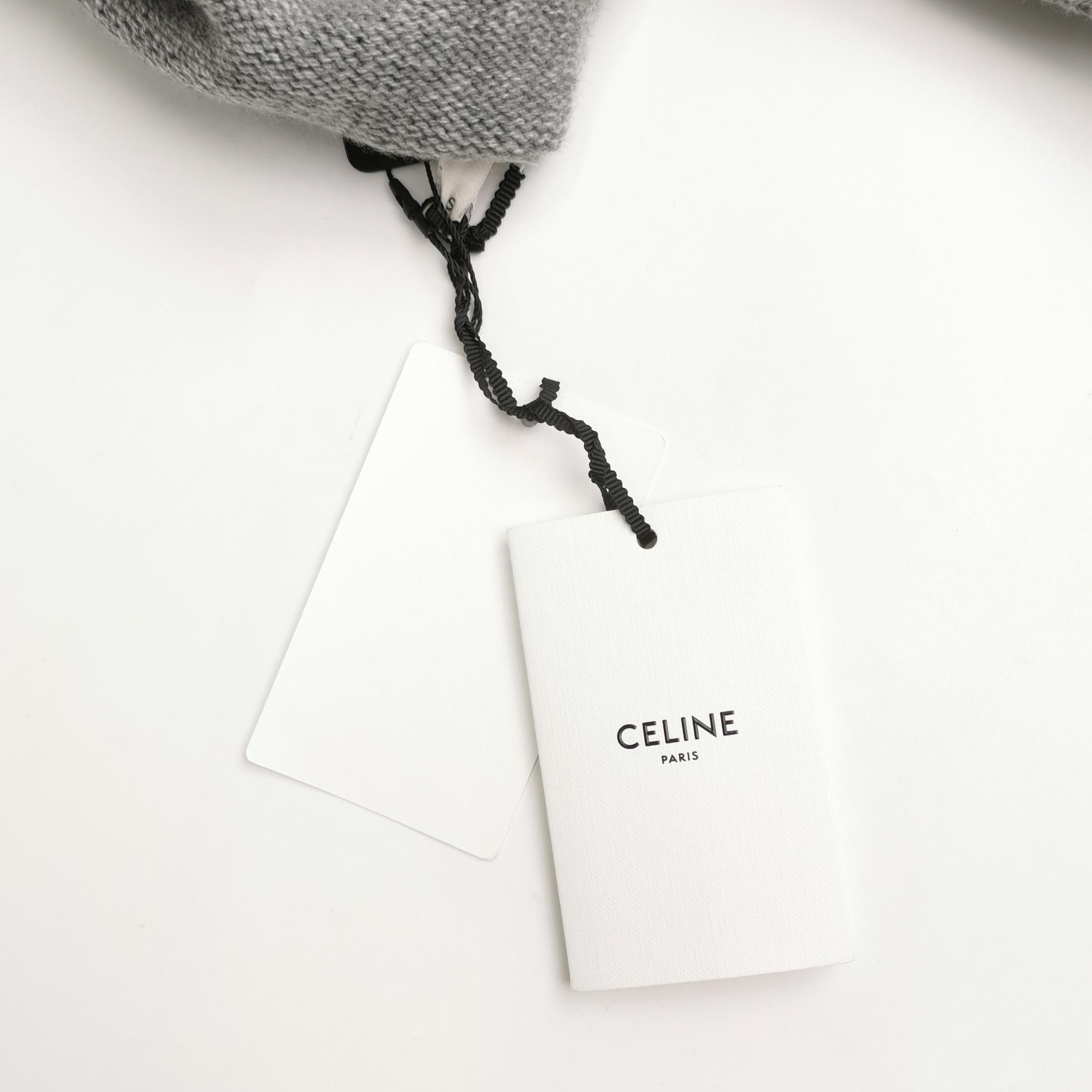 Celine Celine Cashmere Triomphe Sweater Size S Size S / US 4 / IT 40 - 4 Thumbnail