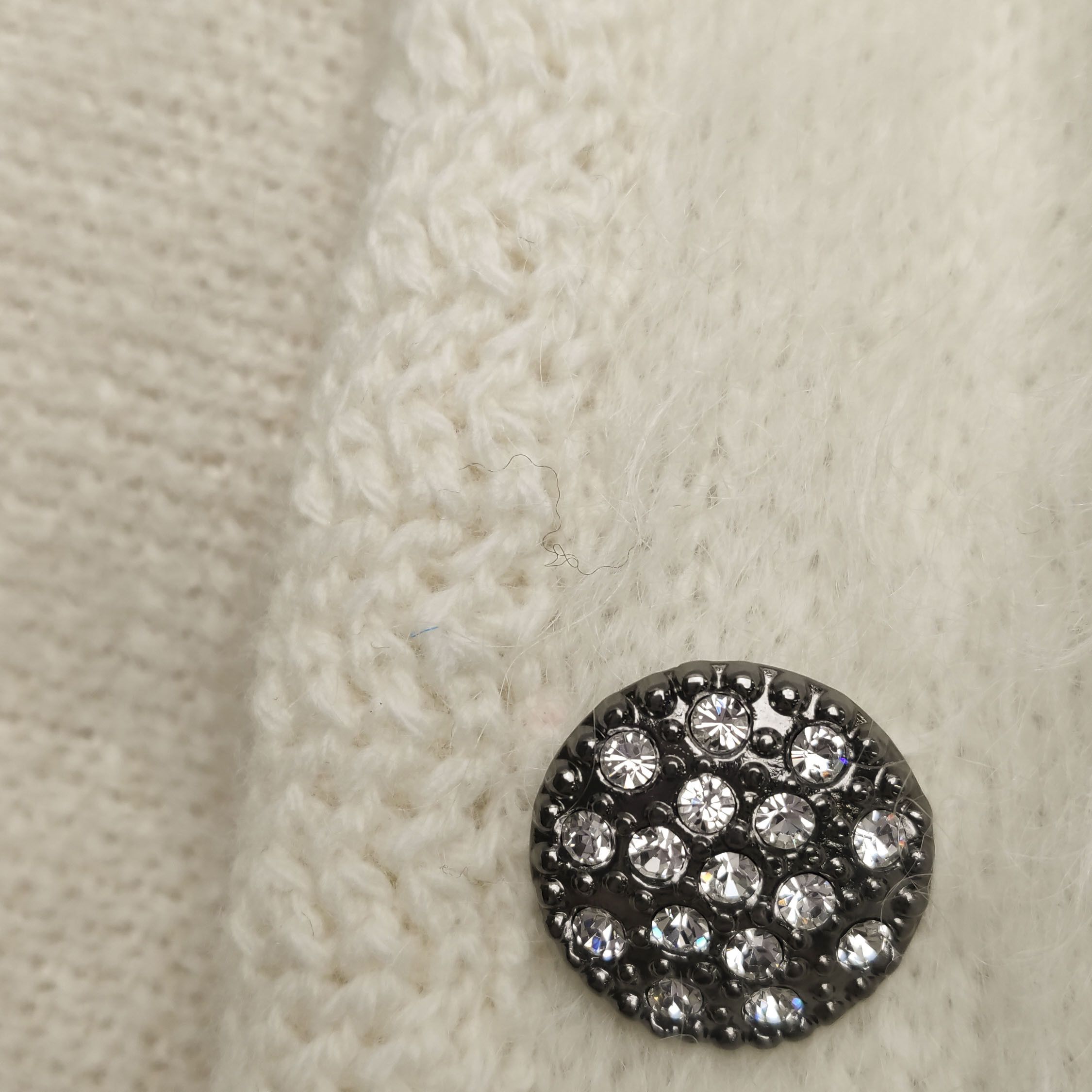 Celine Celine Mohair Blend Button Up Sweater Size M Size M / US 6-8 / IT 42-44 - 9 Thumbnail