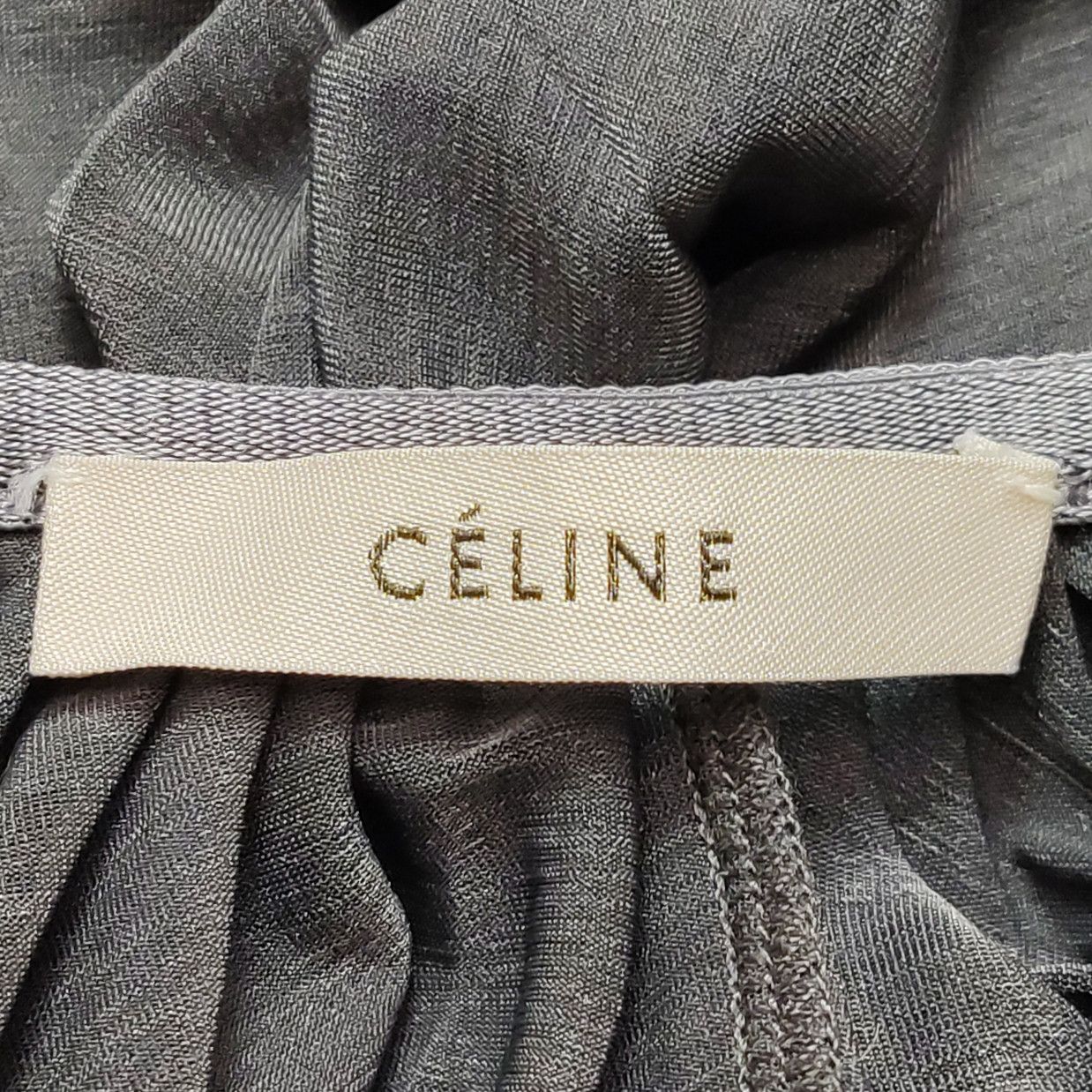 Celine Celine Pleated Maxi Skirt Size 34 Size 25" / US 0 / IT 36 - 3 Thumbnail