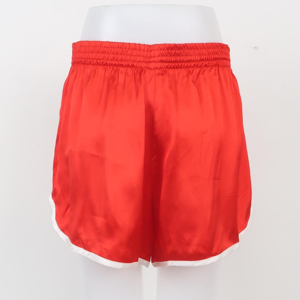 Celine Celine Red Logo Shorts Size 40 Size 27" / US 4 / IT 40 - 2 Thumbnail