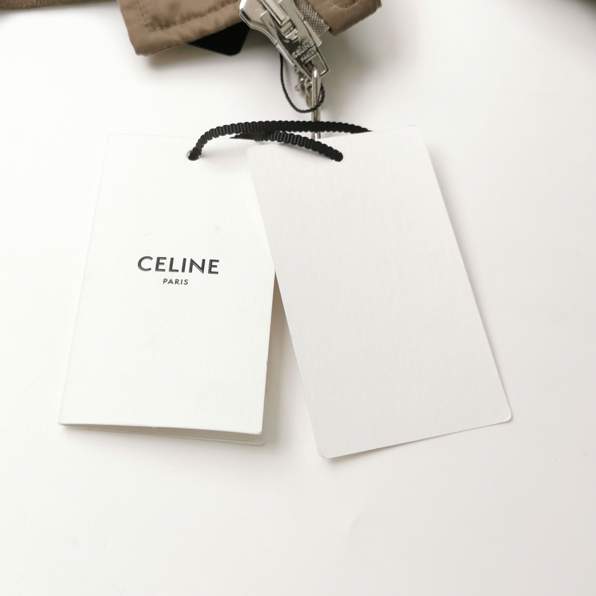 Celine Celine Logo Bomber Jacket 44 Size US S / EU 44-46 / 1 - 4 Thumbnail