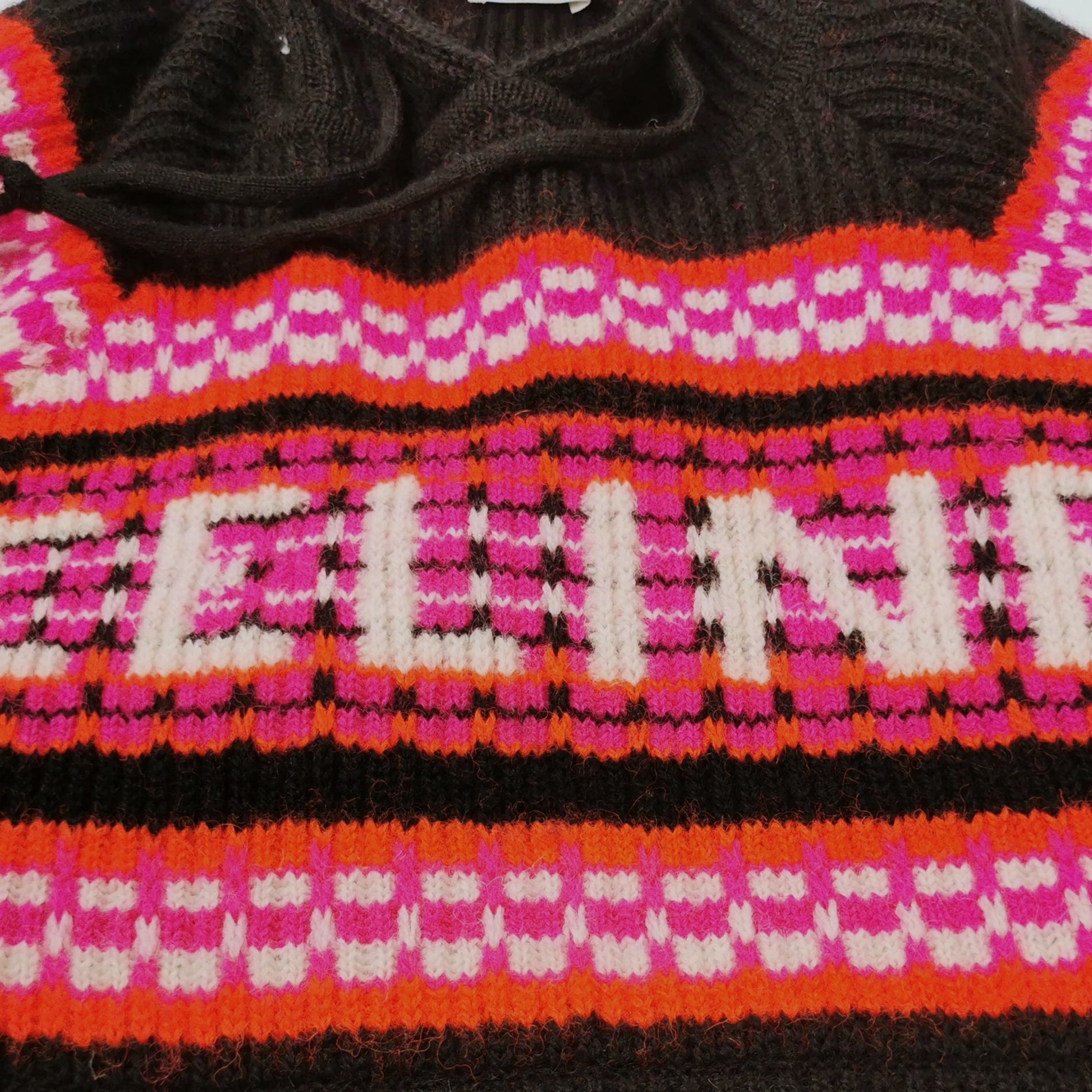 Celine Celine Logo Hooded Knit Sweater Size S Size S / US 4 / IT 40 - 3 Thumbnail