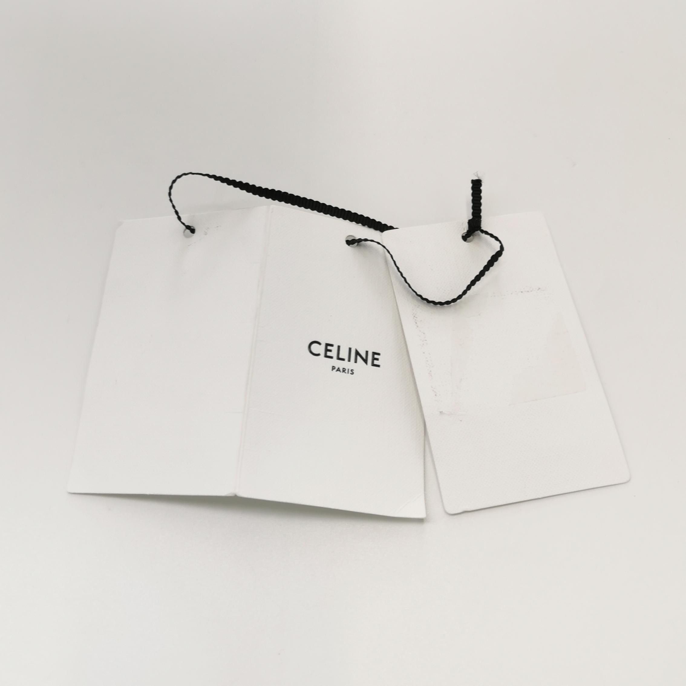 Celine Celine Logo T-Shirt Red Size XS Size XS / US 0-2 / IT 36-38 - 4 Thumbnail