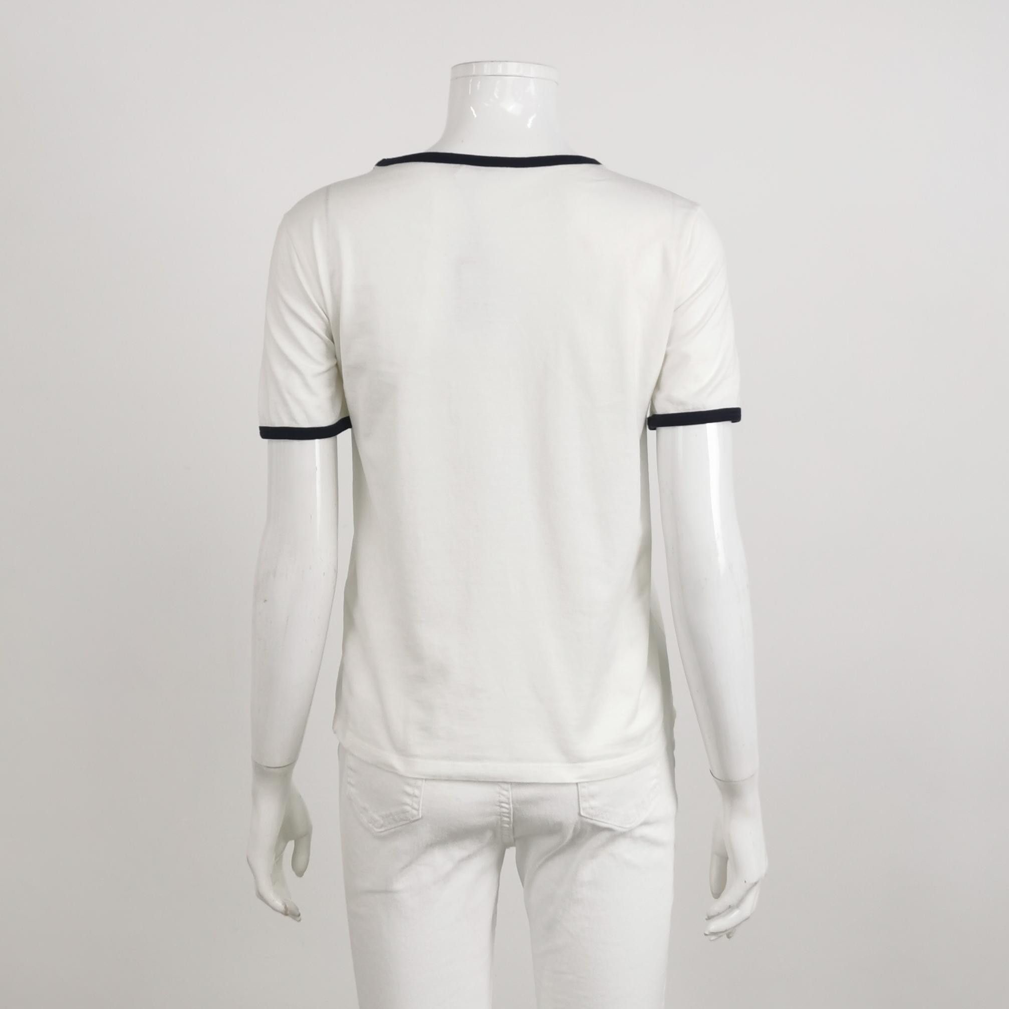 Celine Celine Logo T-Shirt Size S Size S / US 4 / IT 40 - 2 Thumbnail