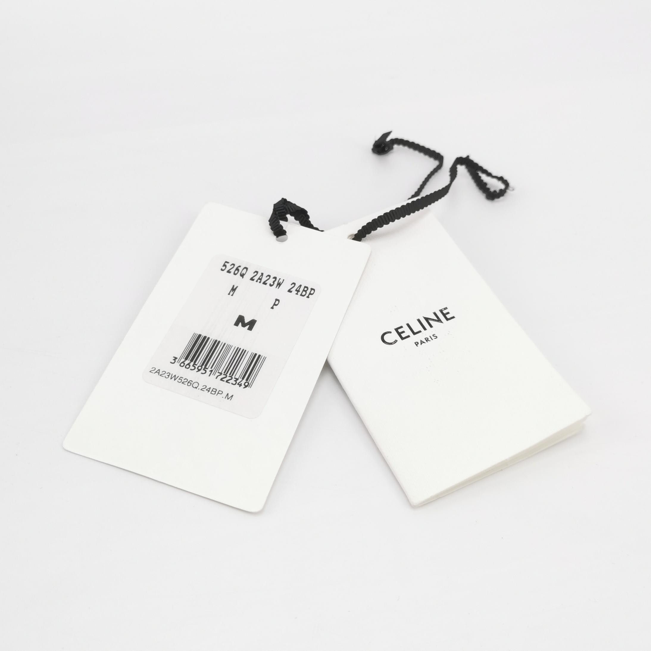 Celine Celine Flamingo Tensions Logo Sweater Size M Size US M / EU 48-50 / 2 - 5 Thumbnail