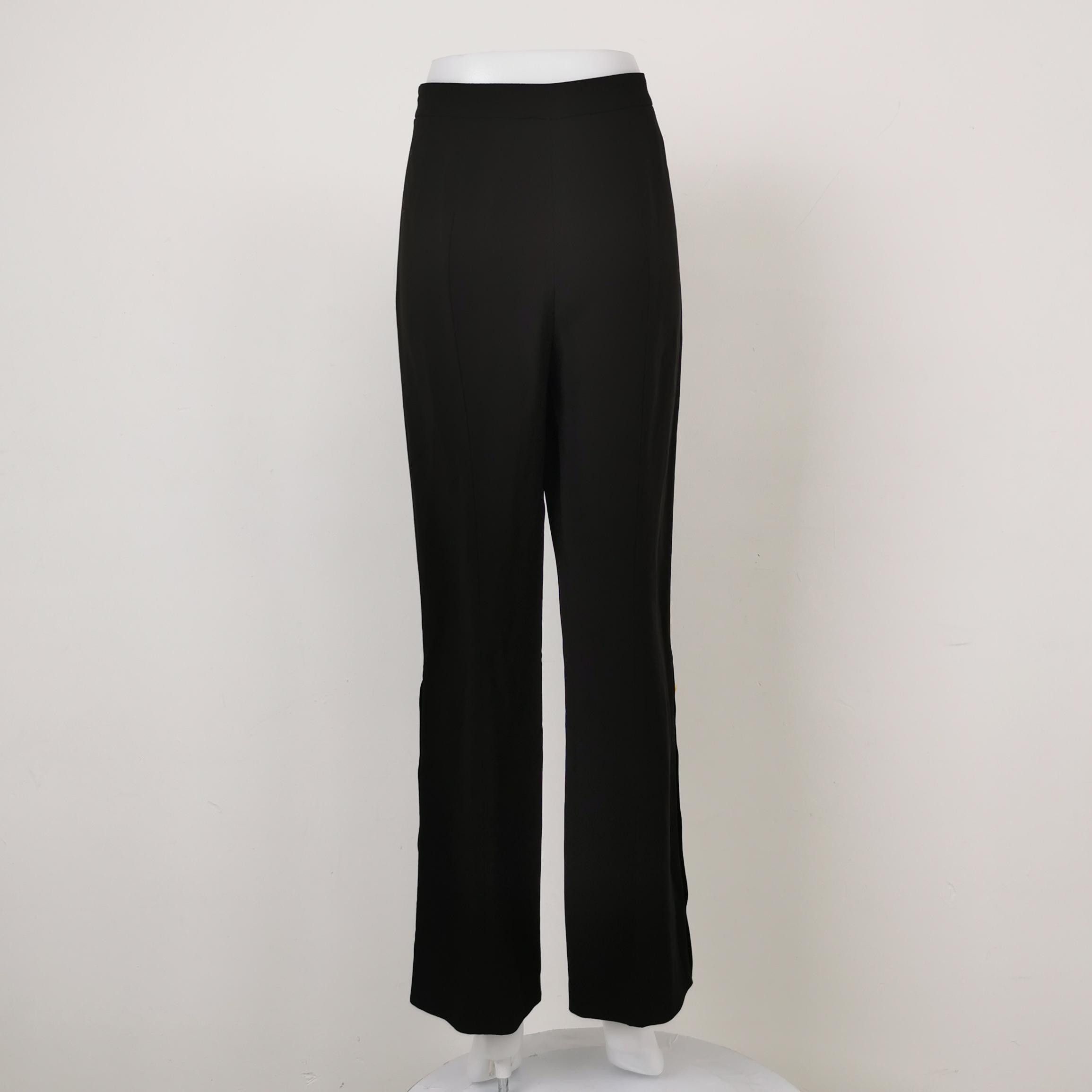 Prada Prada Gold Detail Trousers Size 42 Size 28" / US 6 / IT 42 - 2 Thumbnail