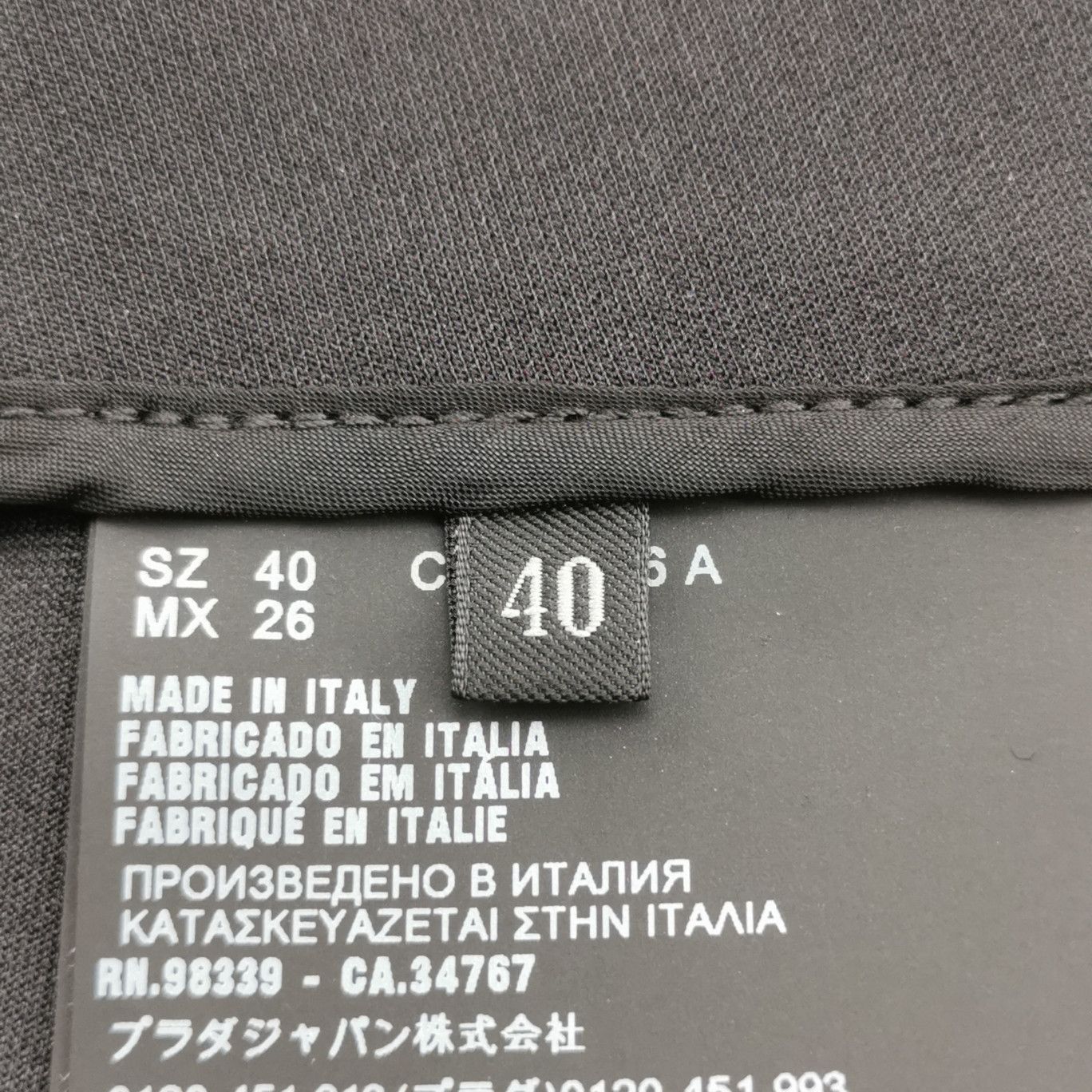 Prada Prada Belted Flared Pants Size 40 Size 27" / US 4 / IT 40 - 5 Thumbnail