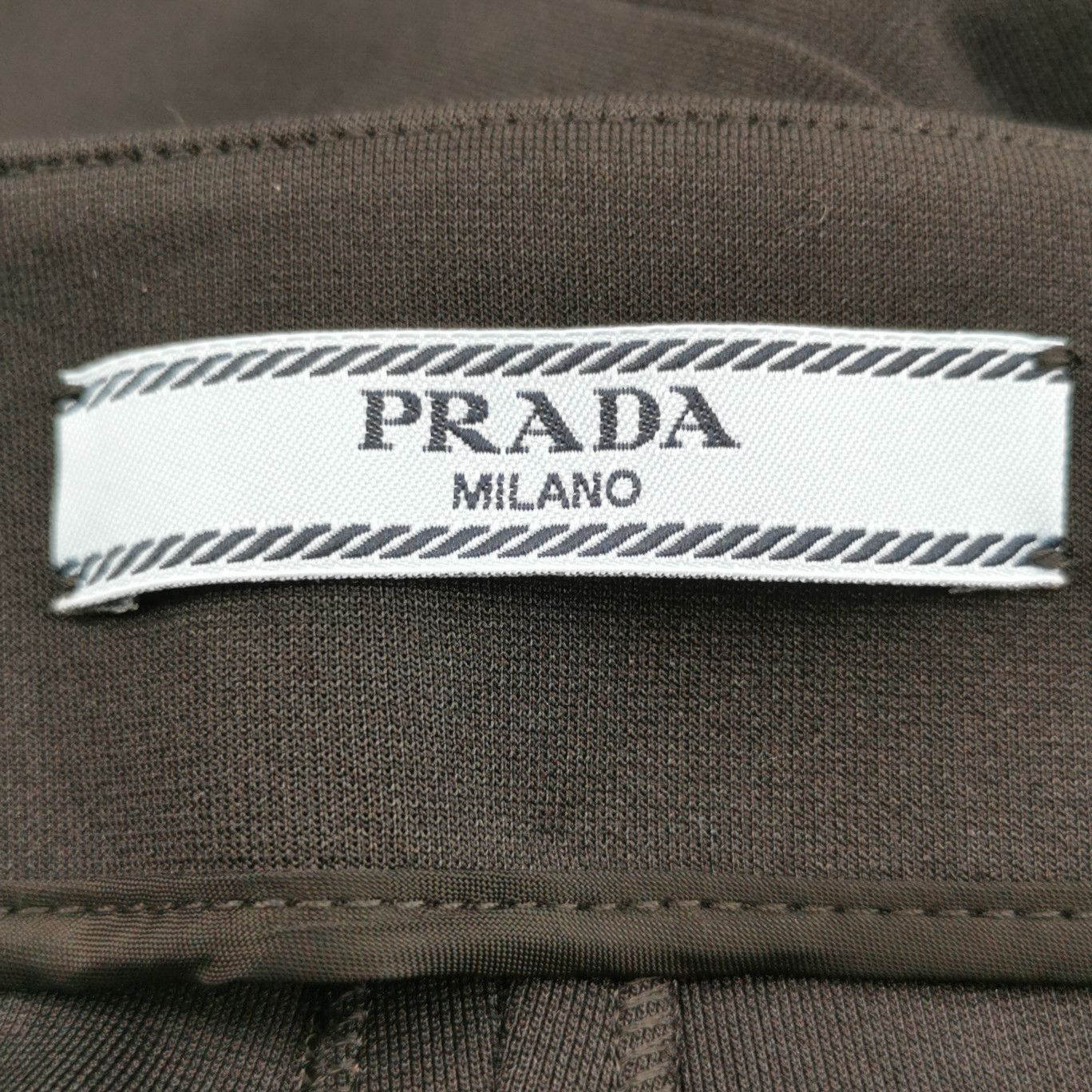 Prada Prada Belted Flared Pants Size 40 Size 27" / US 4 / IT 40 - 4 Thumbnail