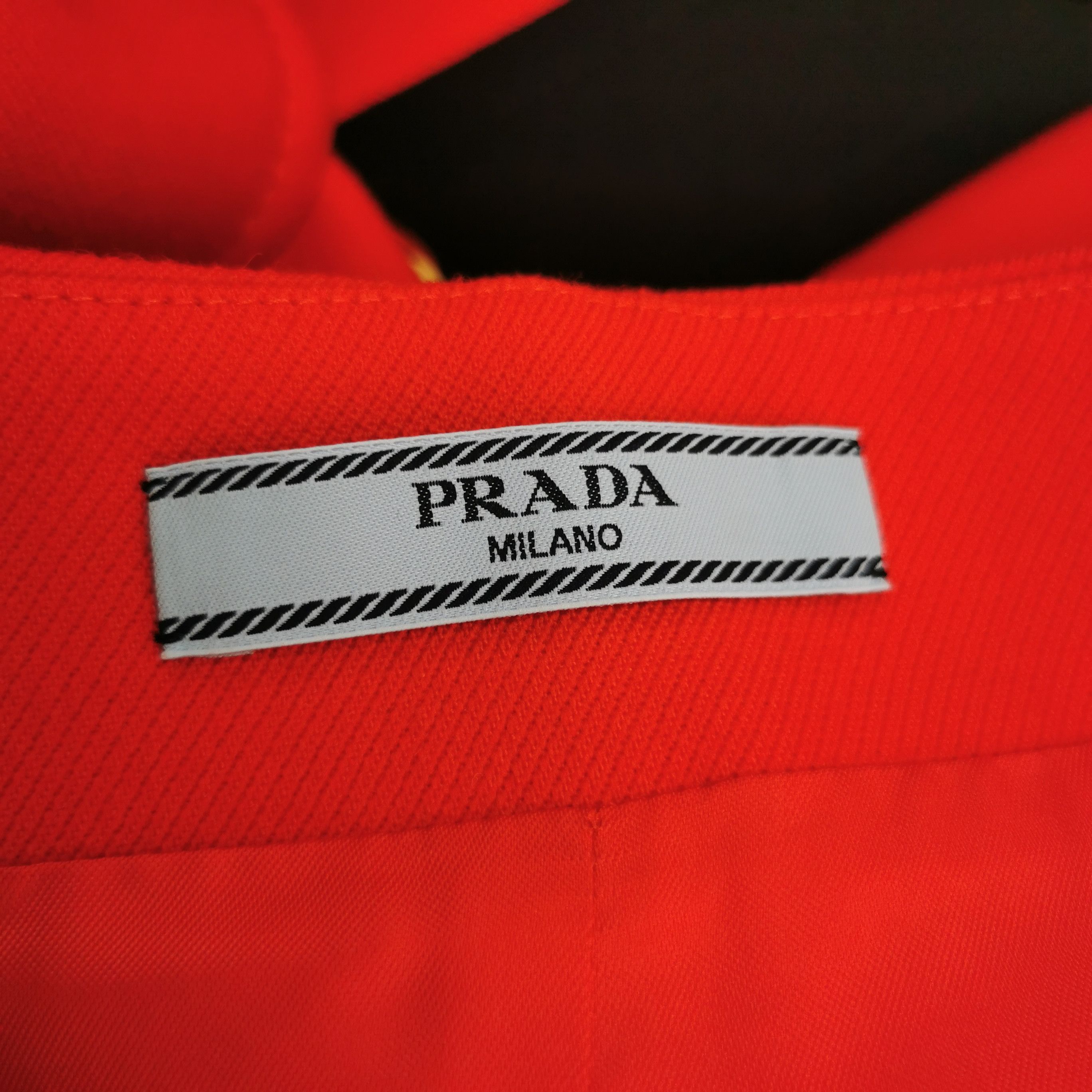 Prada Prada Wool Mini Skirt Size 40 Size 27" / US 4 / IT 40 - 4 Thumbnail