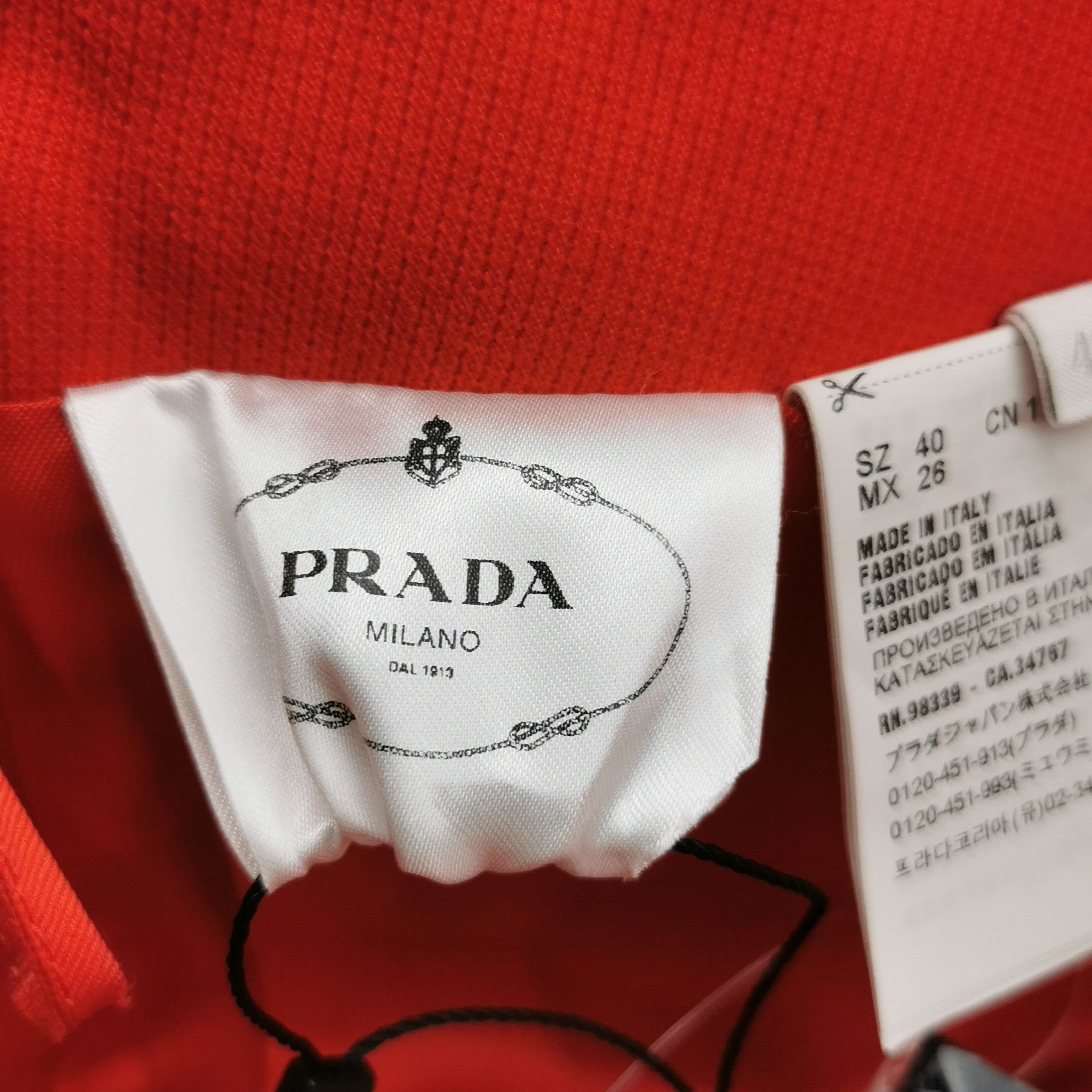 Prada Prada Wool Mini Skirt Size 40 Size 27" / US 4 / IT 40 - 9 Thumbnail