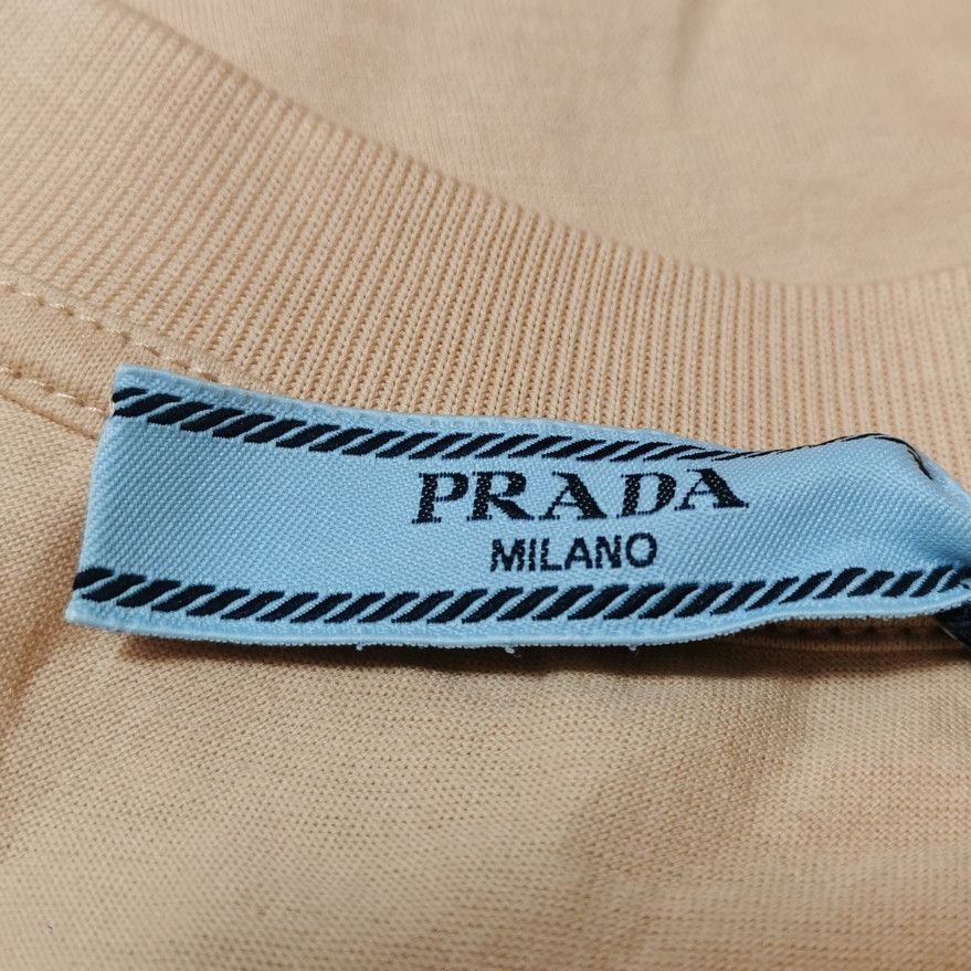 Prada Prada Lace-Up Cotton Crop Top Size S Size S / US 4 / IT 40 - 5 Thumbnail
