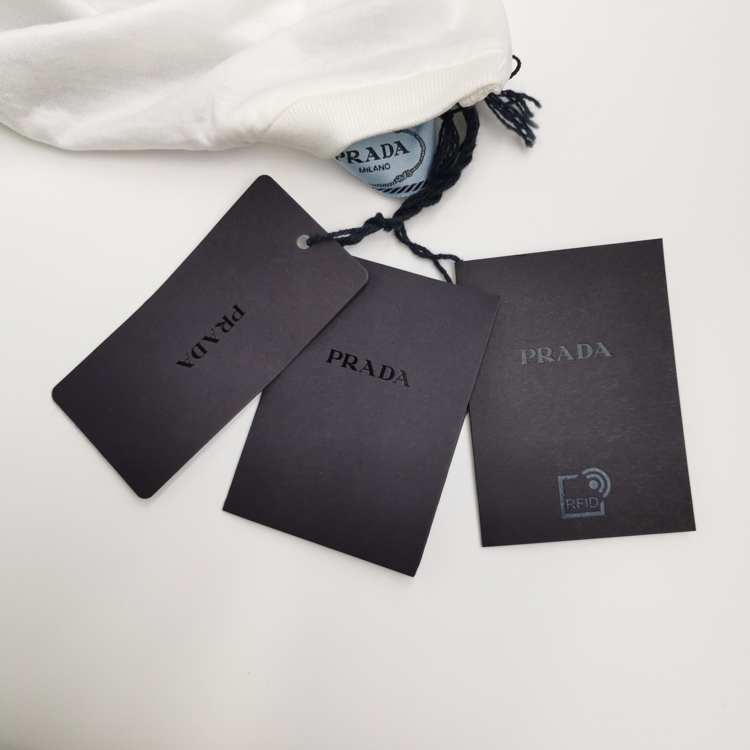 Prada Prada Rhinestone Logo Short Sleeve T-Shirt Size XS Size XS / US 0-2 / IT 36-38 - 4 Thumbnail