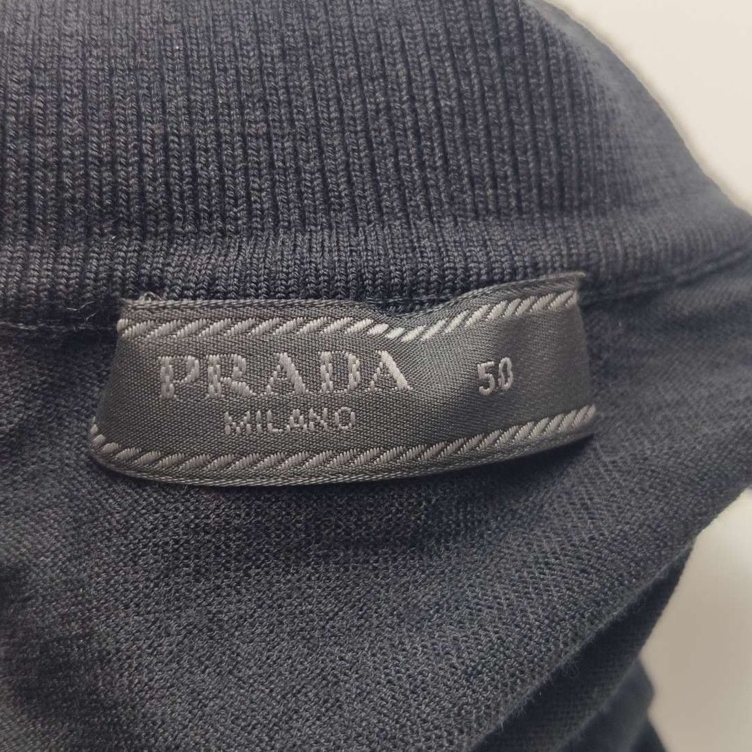Prada Prada Geometric Collar Turtleneck Sweater Size 50 Size US M / EU 48-50 / 2 - 5 Thumbnail