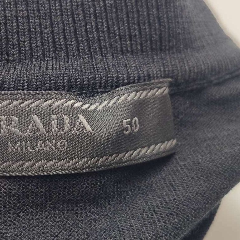 Prada Prada Geometric Collar Turtleneck Sweater Size 50 Size US M / EU 48-50 / 2 - 6 Thumbnail