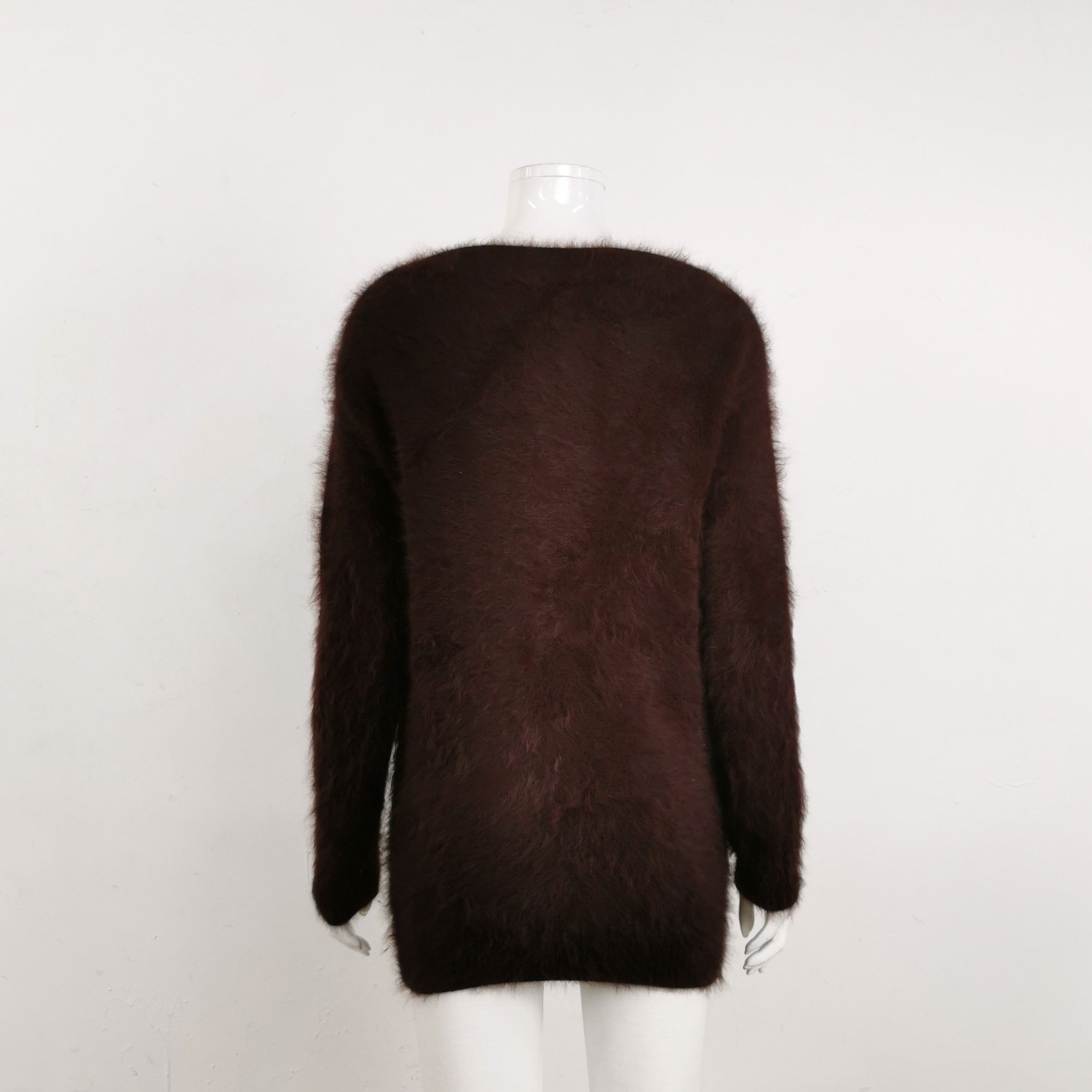 Prada Prada Angora Blend Zip Jacket Size 38 Size XS / US 0-2 / IT 36-38 - 2 Thumbnail