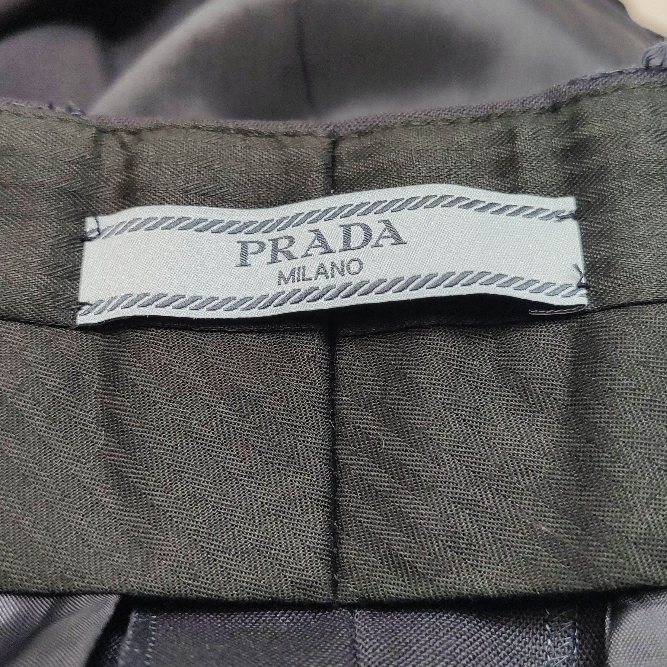 Prada Prada Virgin Wool Trousers Size 40 Size 27" / US 4 / IT 40 - 5 Thumbnail