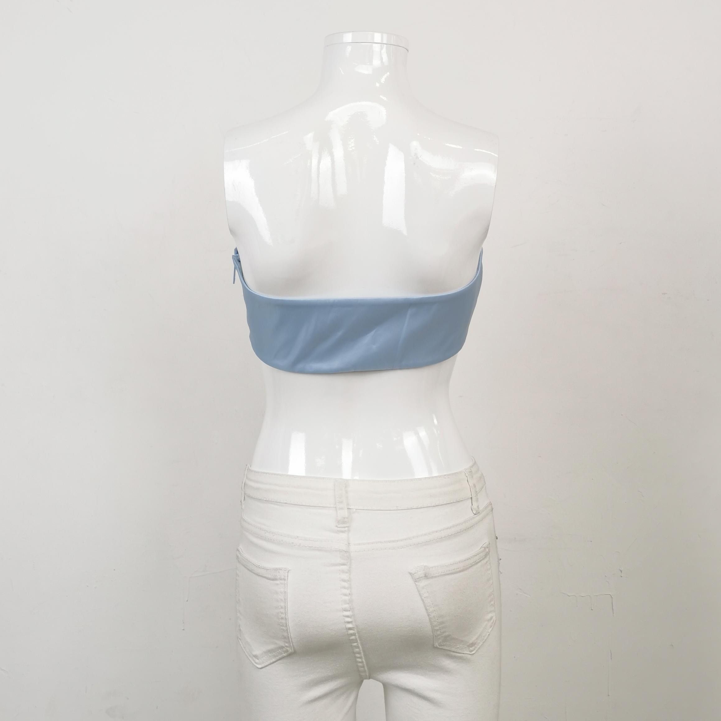 Prada Prada Re-Nylon Logo Tube Top Size 42 Size M / US 6-8 / IT 42-44 - 2 Thumbnail