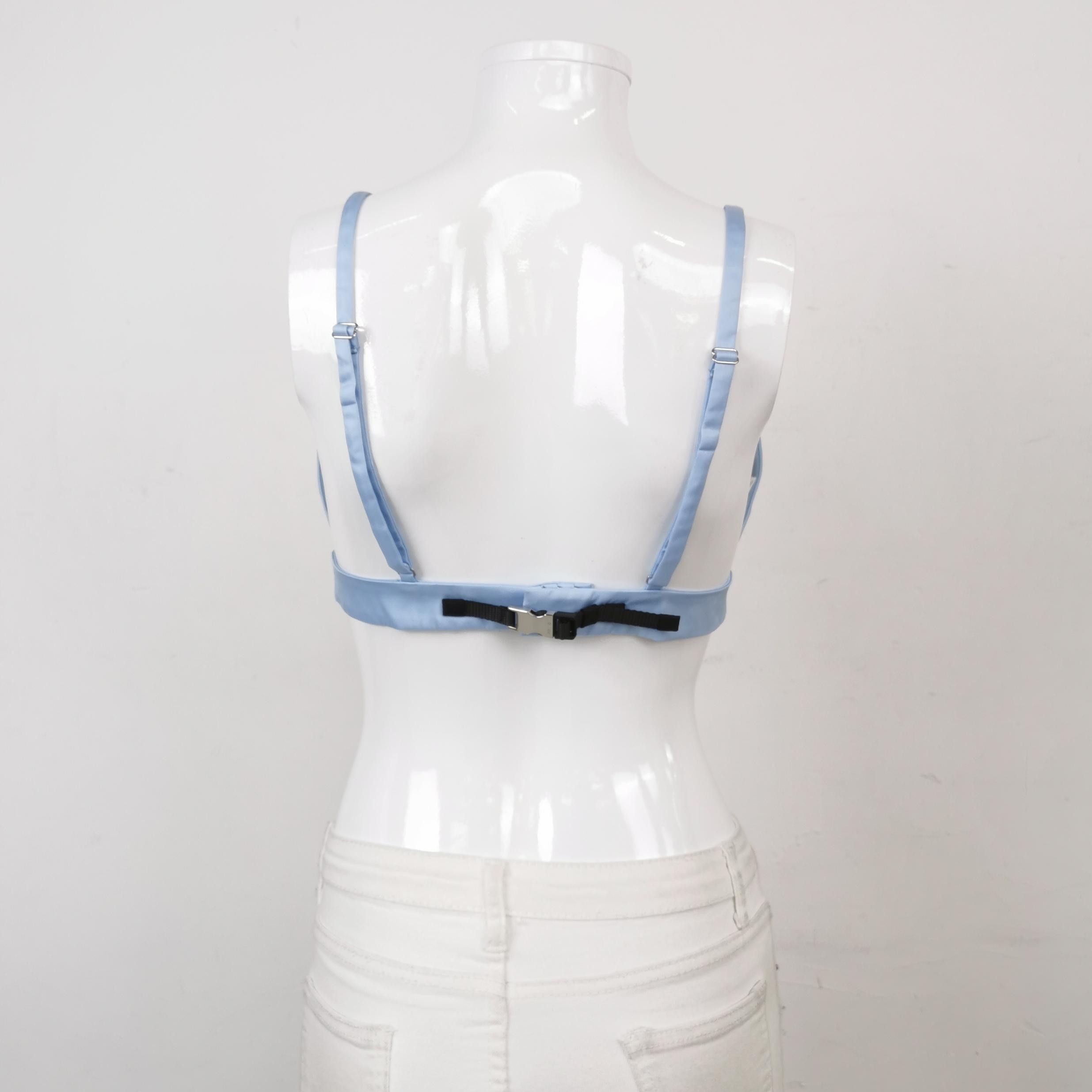 Prada Prada Triangle Logo Crop Top IT 40 Size S / US 4 / IT 40 - 2 Thumbnail