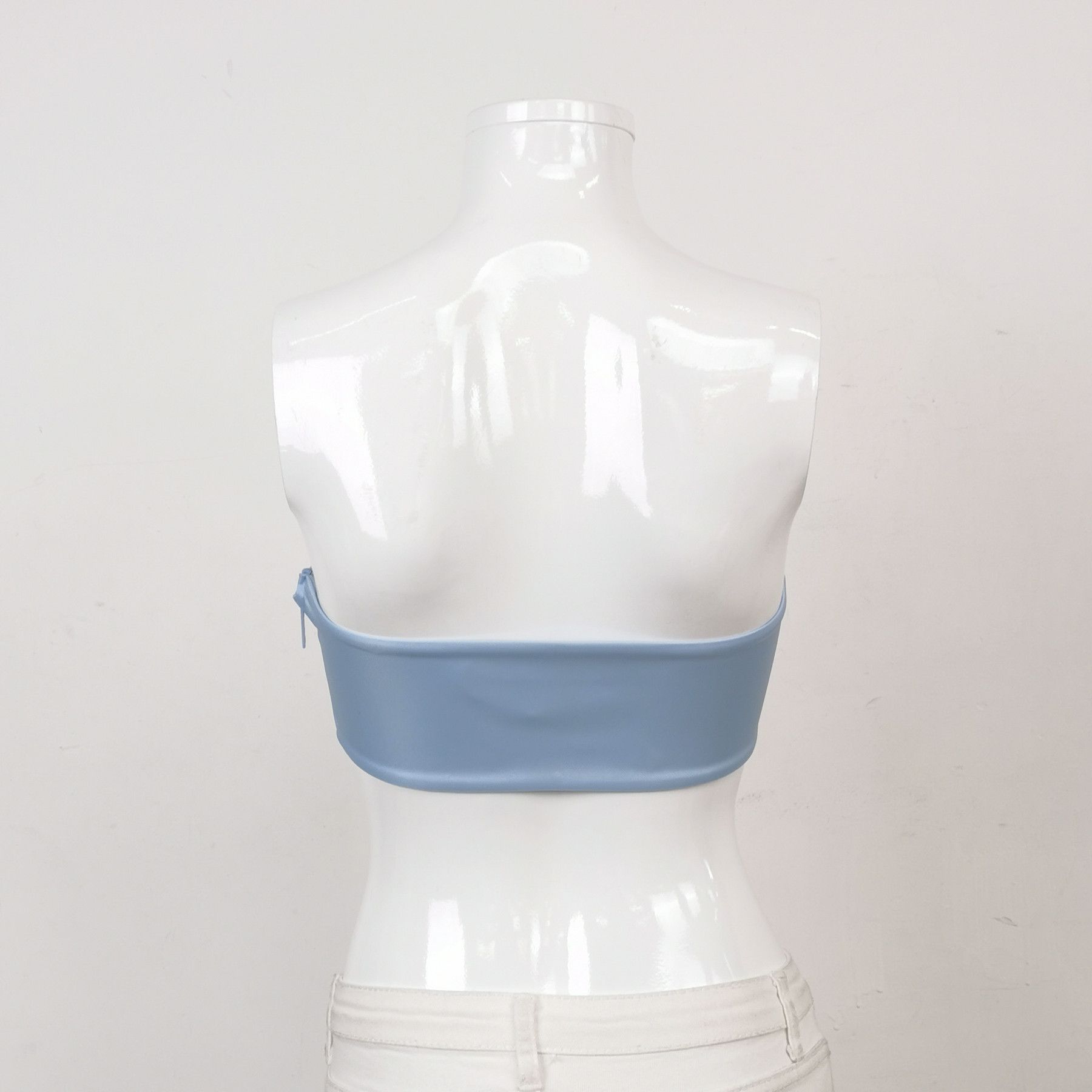 Prada Prada Logo Plaque Bandeau Top Size 38 Size XS / US 0-2 / IT 36-38 - 2 Thumbnail