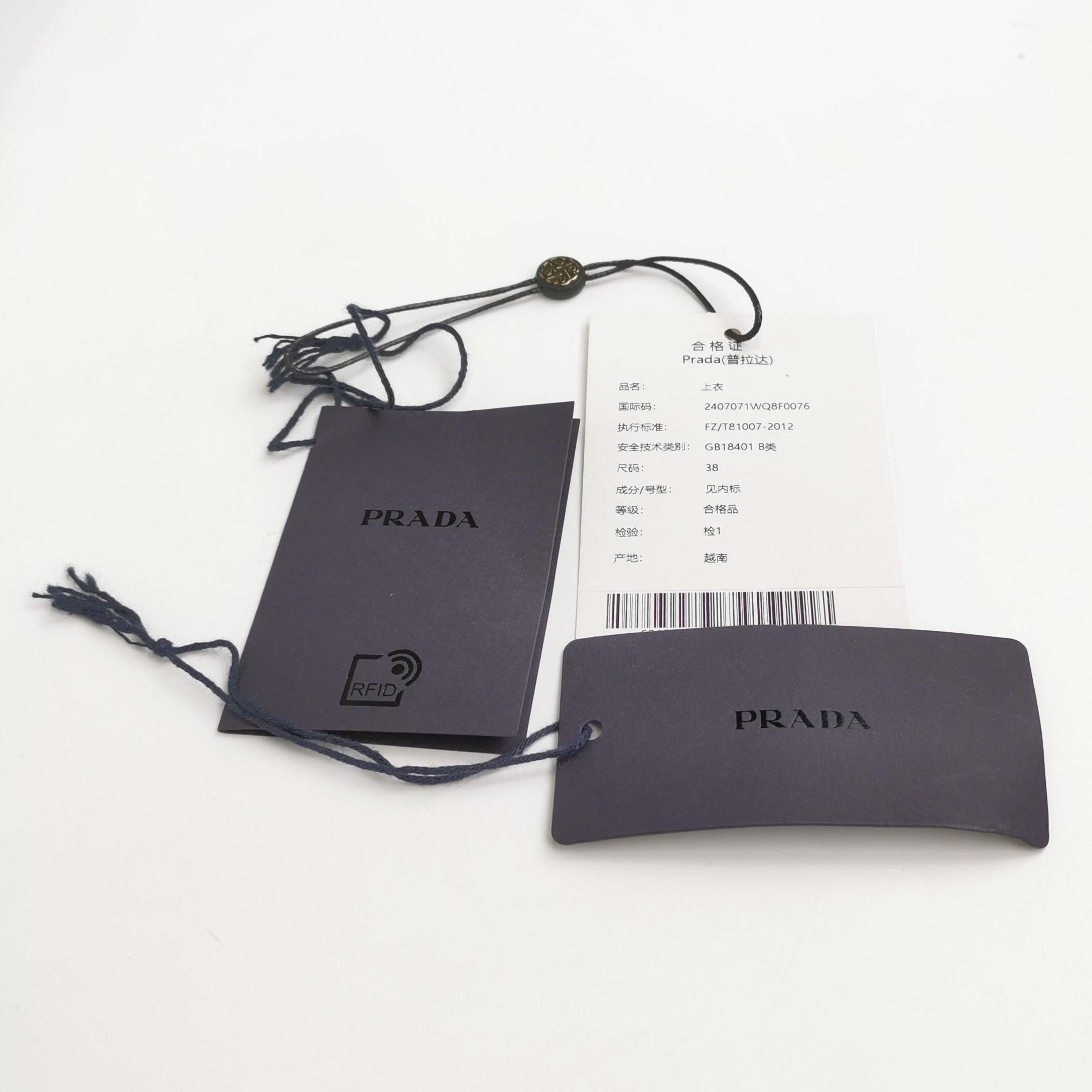 Prada Prada Logo Plaque Bandeau Top Size 38 Size XS / US 0-2 / IT 36-38 - 4 Thumbnail