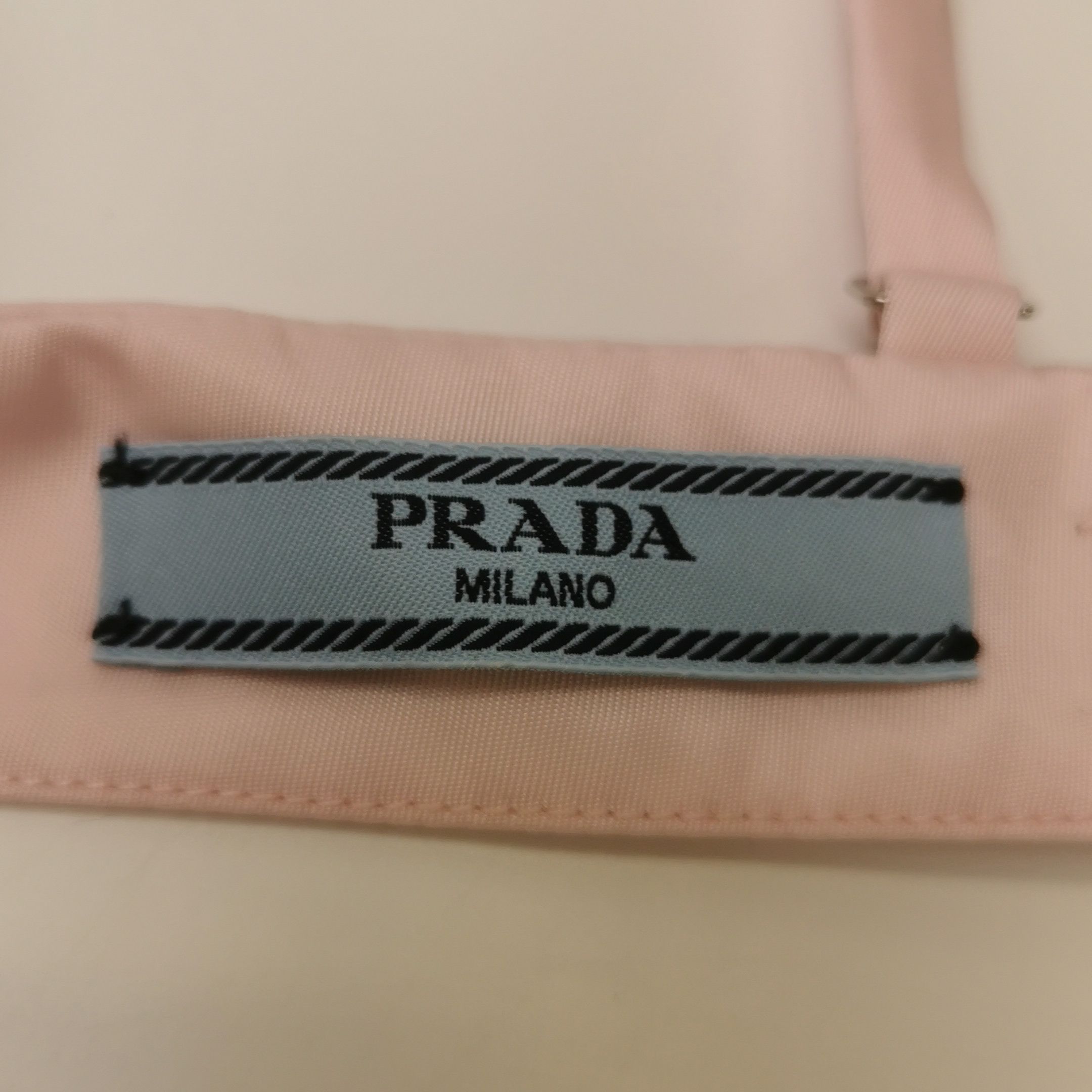 Prada Prada Triangle Logo Bralette Crop Top Size 38 Size XS / US 0-2 / IT 36-38 - 6 Thumbnail
