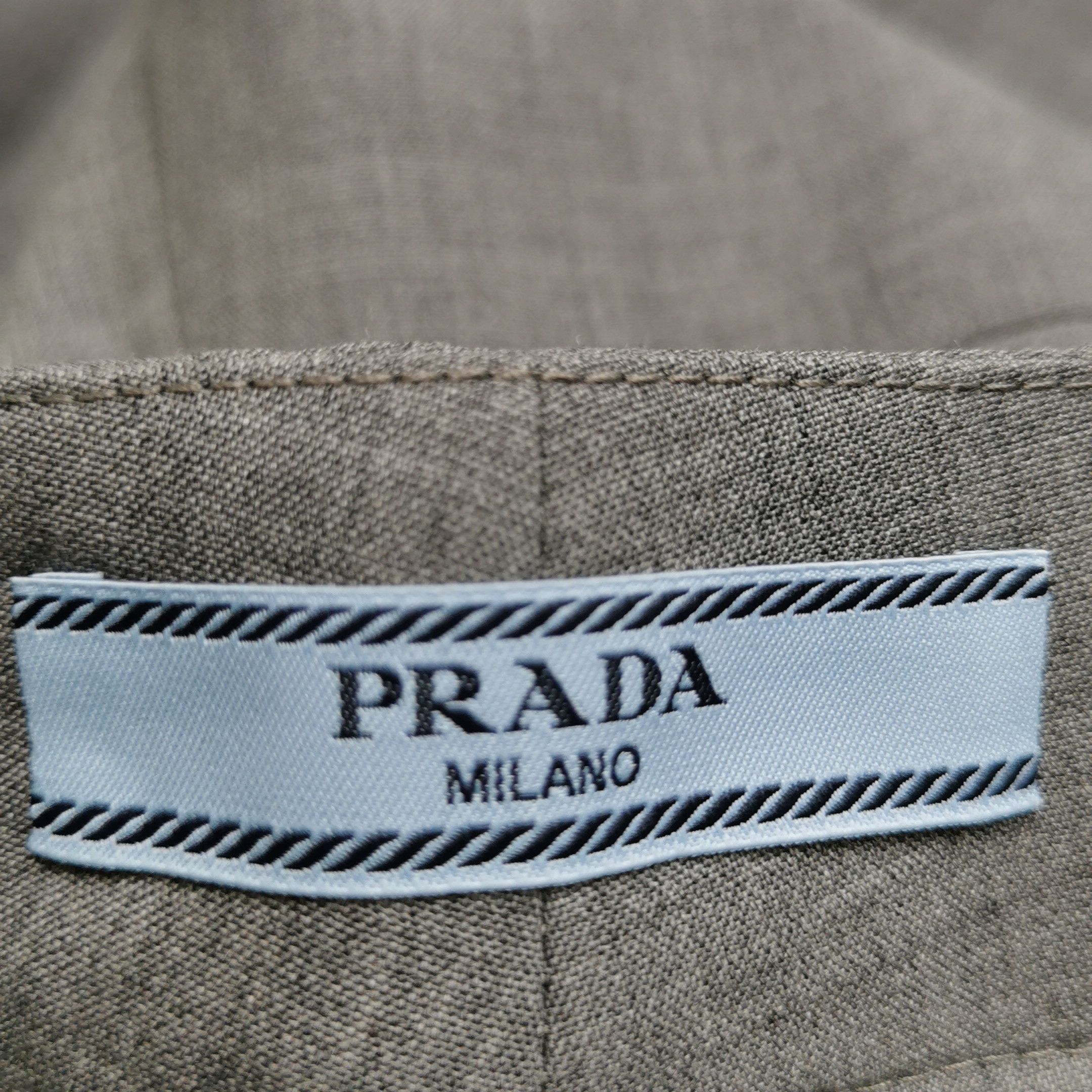 Prada Prada Virgin Wool Trousers Size 26 Size US 26 / EU 42 - 5 Thumbnail