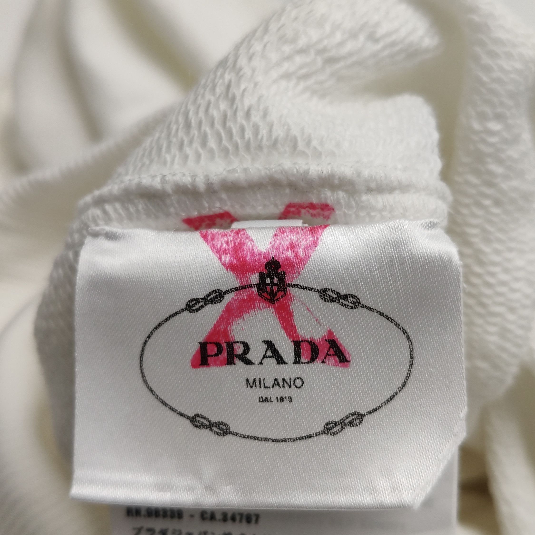Prada Prada Contrast Collar Sweatshirt XS Size XS / US 0-2 / IT 36-38 - 12 Thumbnail