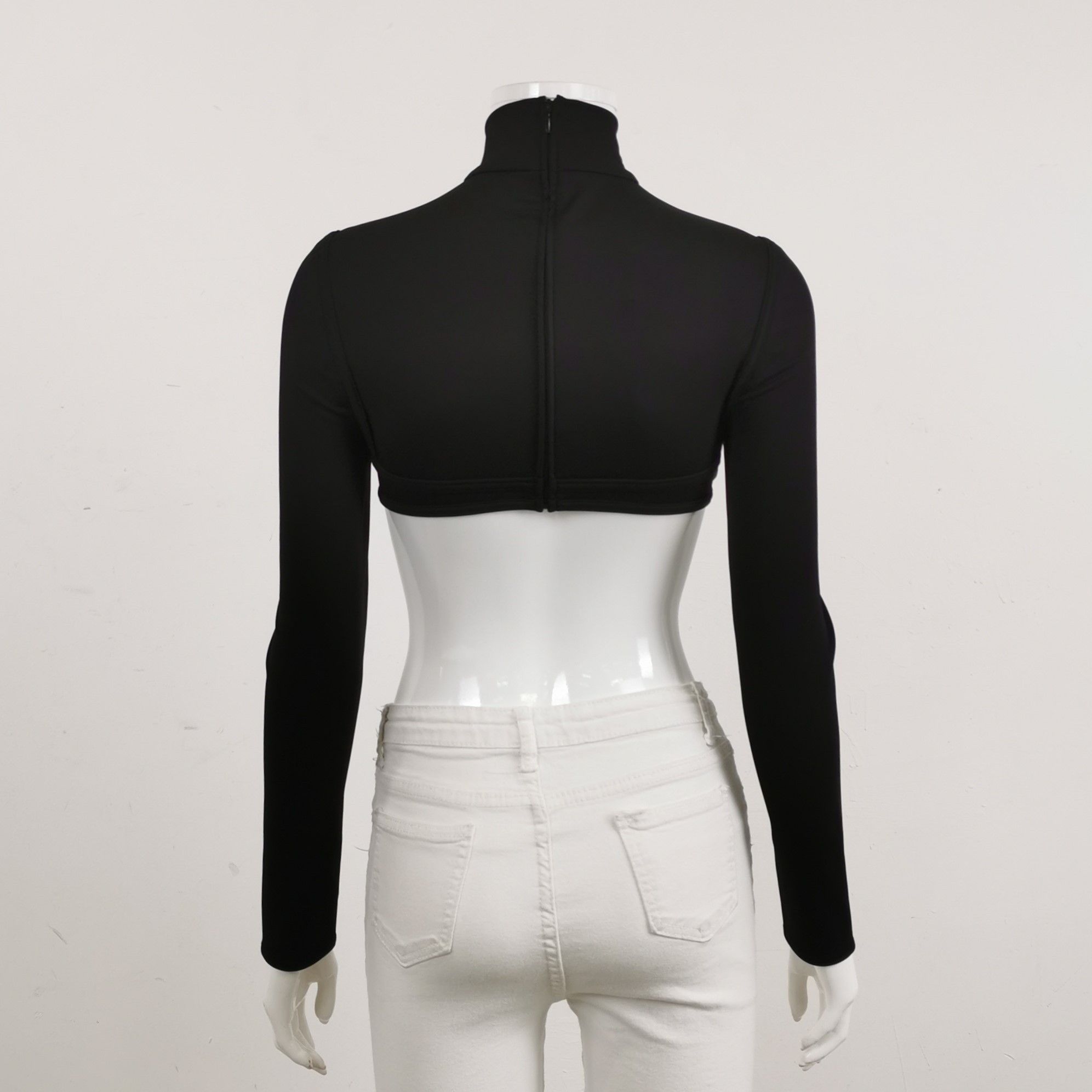 Prada Prada Logo Cutout Crop Top Size 40 Size S / US 4 / IT 40 - 2 Thumbnail