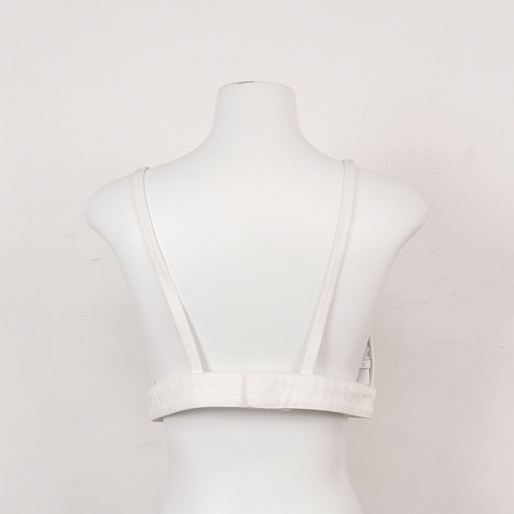 Prada Prada Triangle Logo Cotton Crop Top Size 38 Size XS / US 0-2 / IT 36-38 - 2 Thumbnail