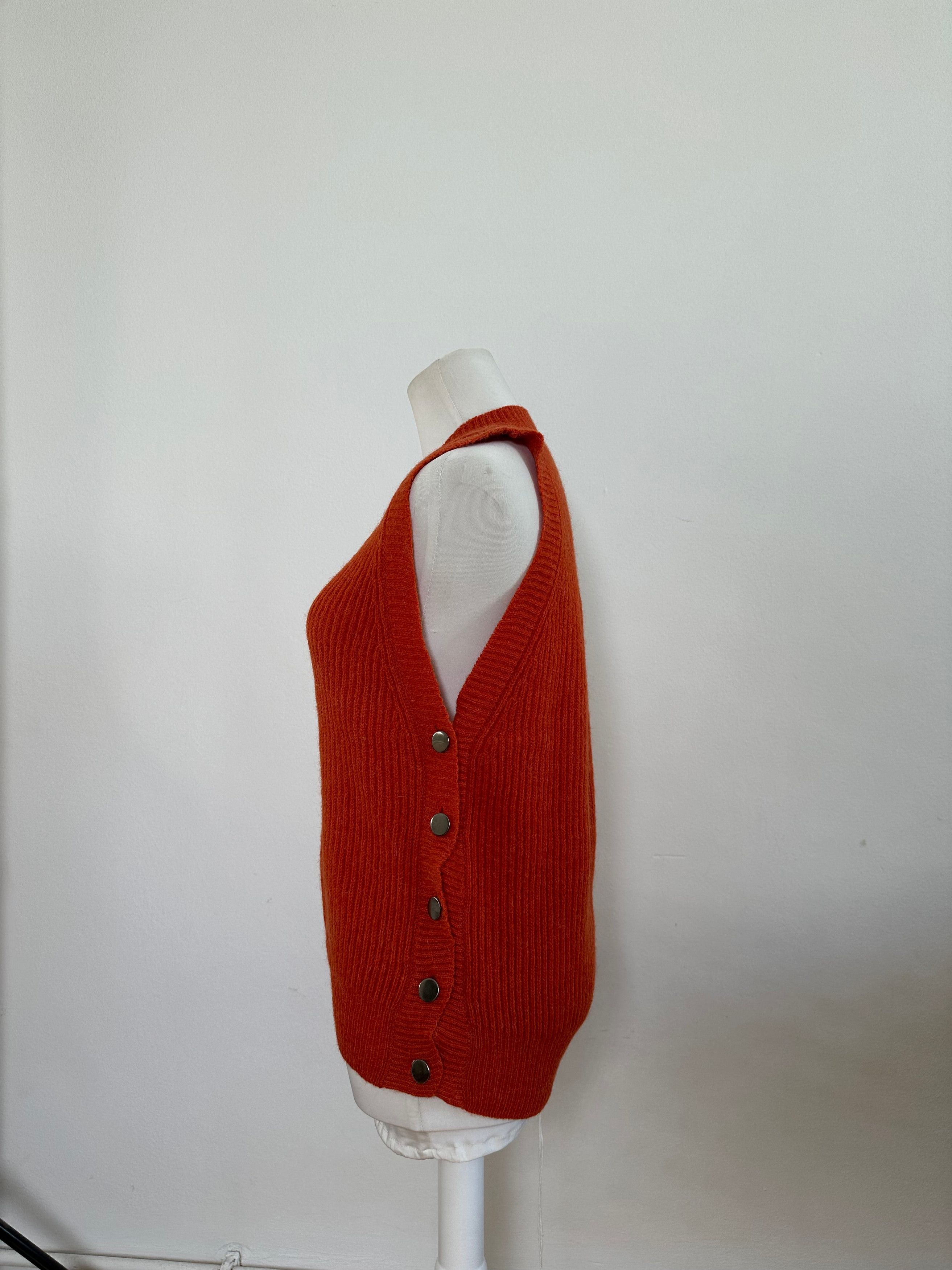 Chloe Vintage Wool Sweater Vest Vibrant Size L / US 10 / IT 46 - 3 Thumbnail