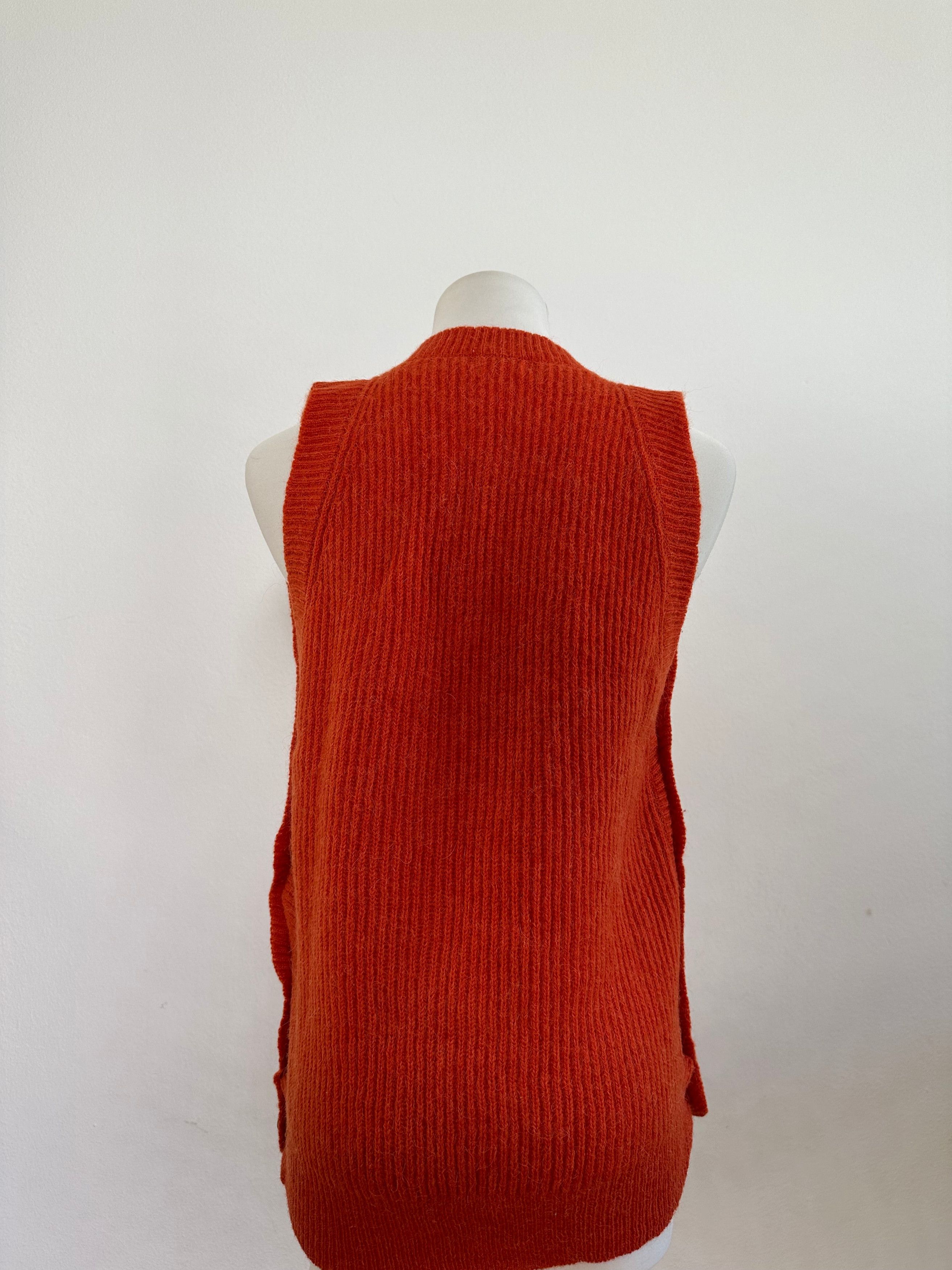 Chloe Vintage Wool Sweater Vest Vibrant Size L / US 10 / IT 46 - 4 Thumbnail