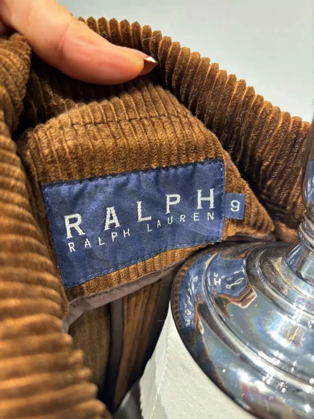 Ralph Lauren Ralph Lauren Vintage Corduroy Blazer Size US M / EU 48-50 / 2 - 5 Thumbnail