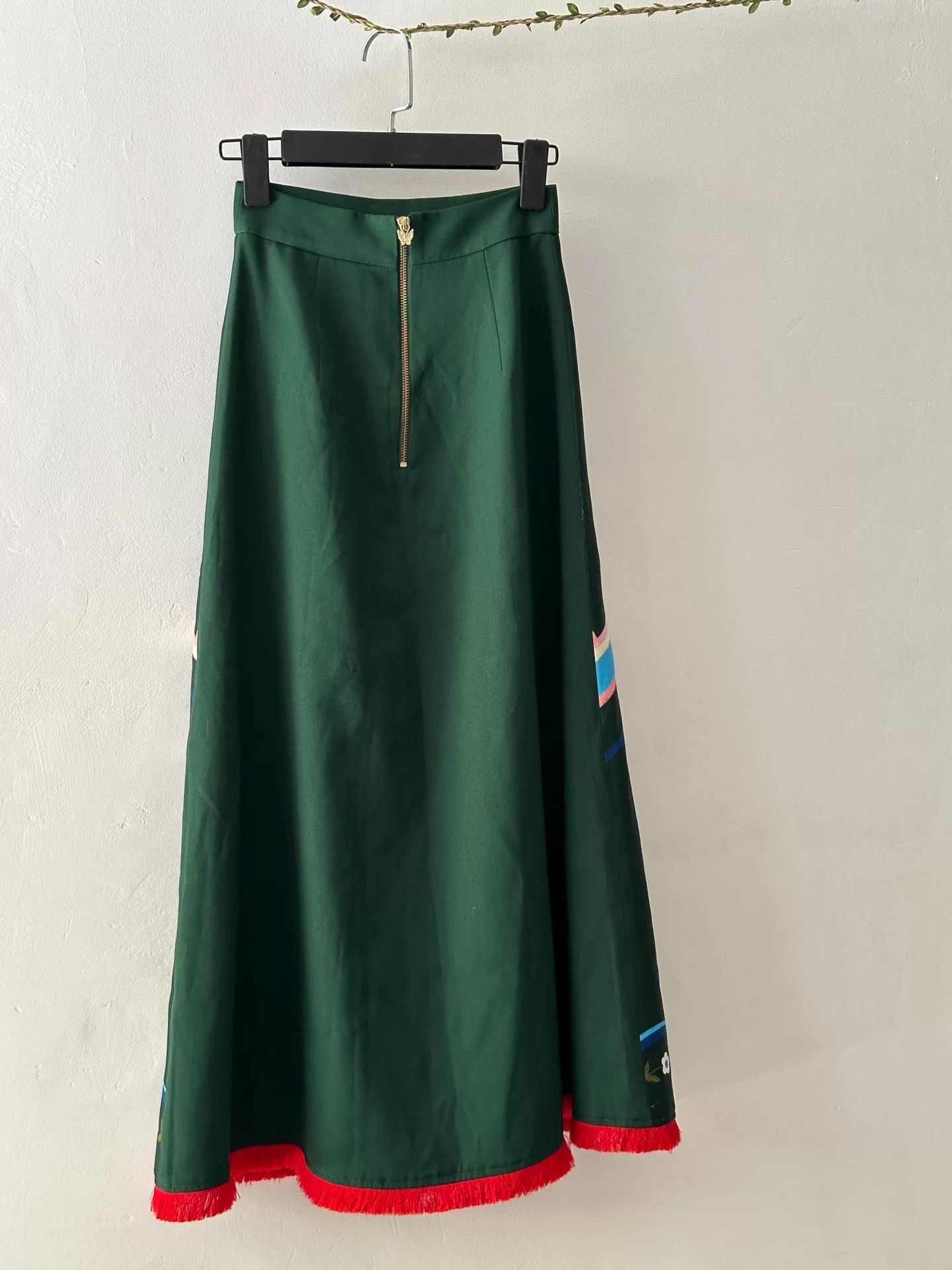 Closet London Kloset Printed Skirt Size 34" / US 12 / IT 48 - 2 Thumbnail