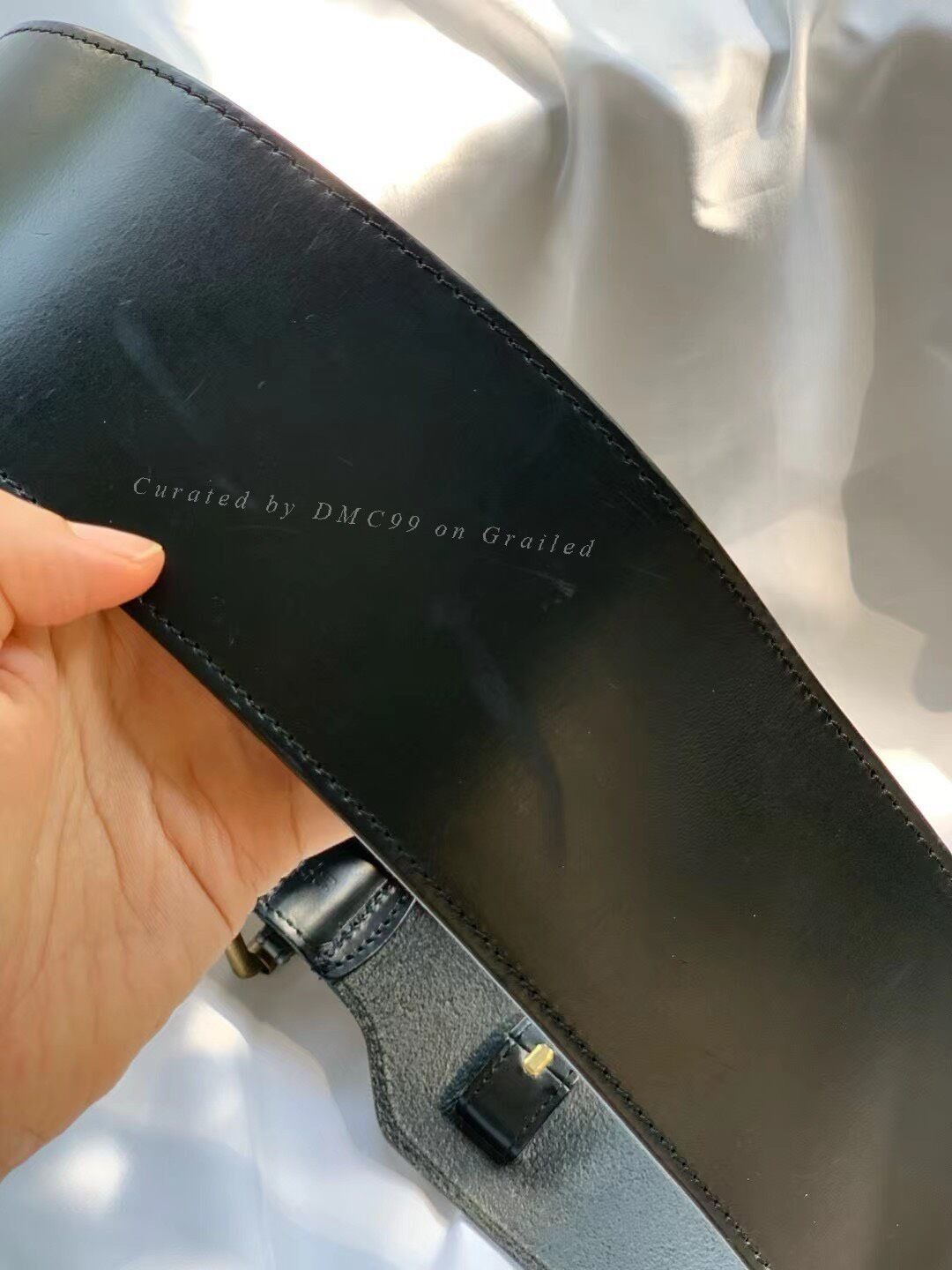 Burberry Burberry Vintage Leather Belt Size ONE SIZE - 6 Thumbnail