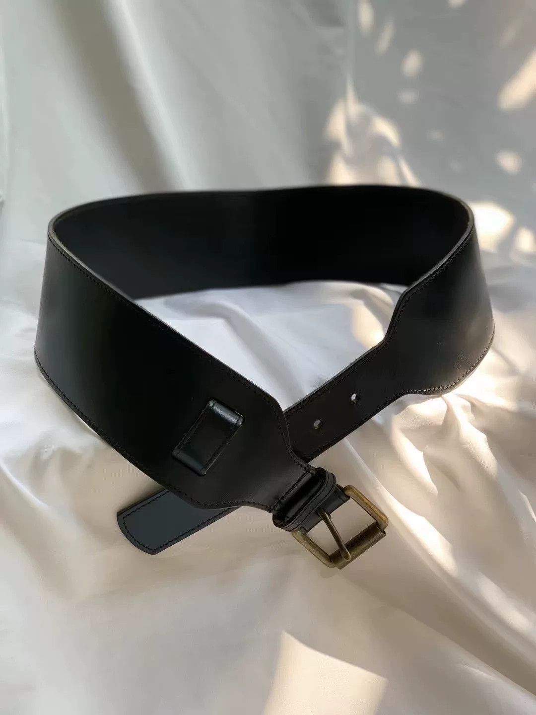 Burberry Burberry Vintage Leather Belt Size ONE SIZE - 8 Thumbnail