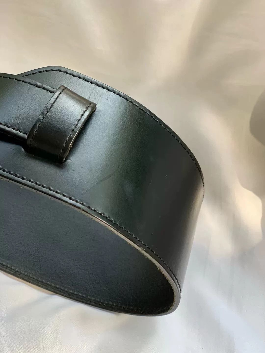 Burberry Burberry Vintage Leather Belt Size ONE SIZE - 7 Thumbnail