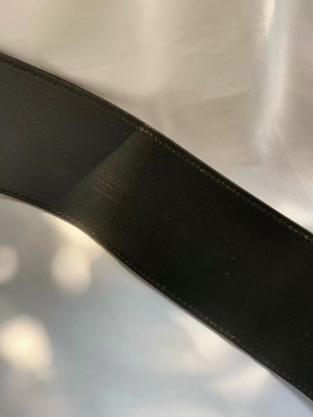 Burberry Burberry Vintage Leather Belt Size ONE SIZE - 2 Thumbnail
