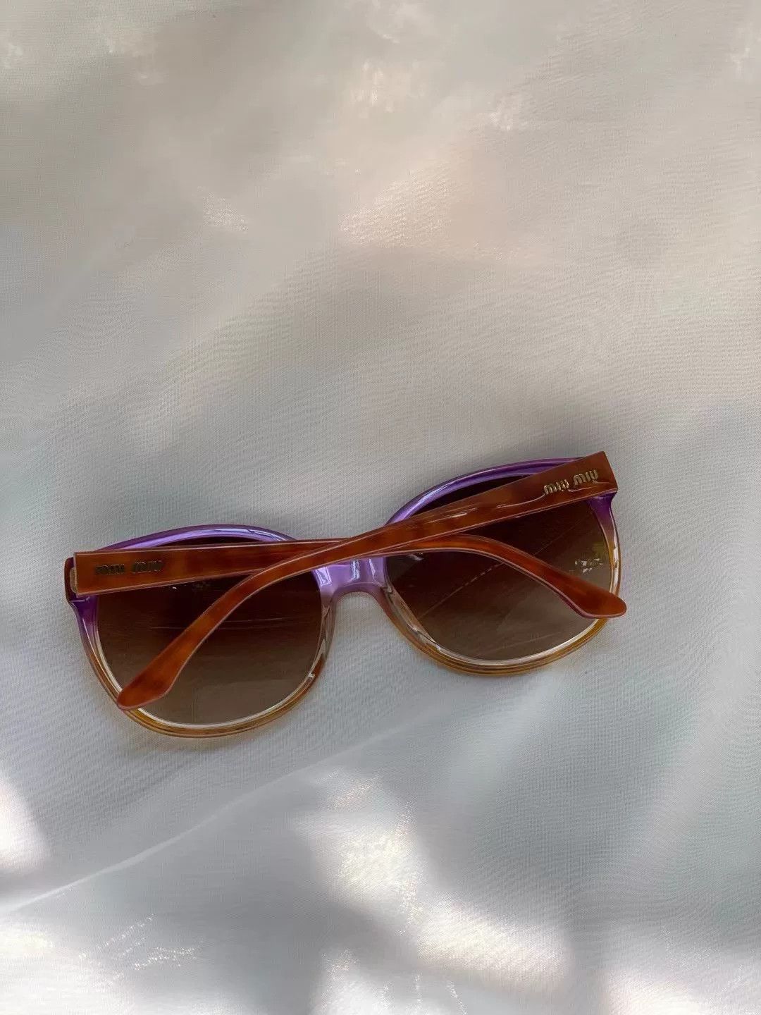Miu Miu Vintage Miumiu Women's Sunglasses Size ONE SIZE - 3 Thumbnail