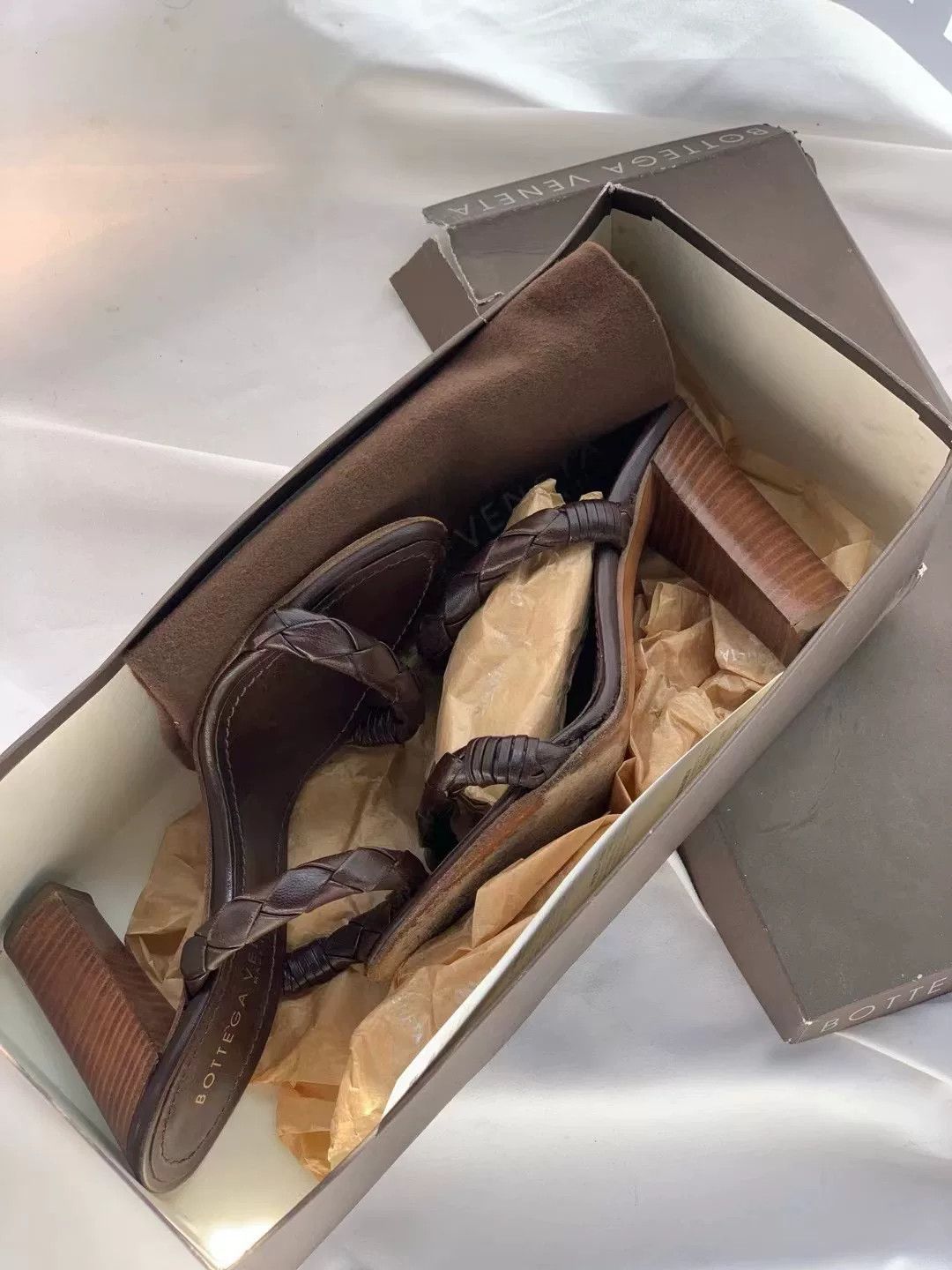 Bottega Veneta BOTTEGA VENETA Heel Sandals Size US 4 / IT 34 - 9 Thumbnail