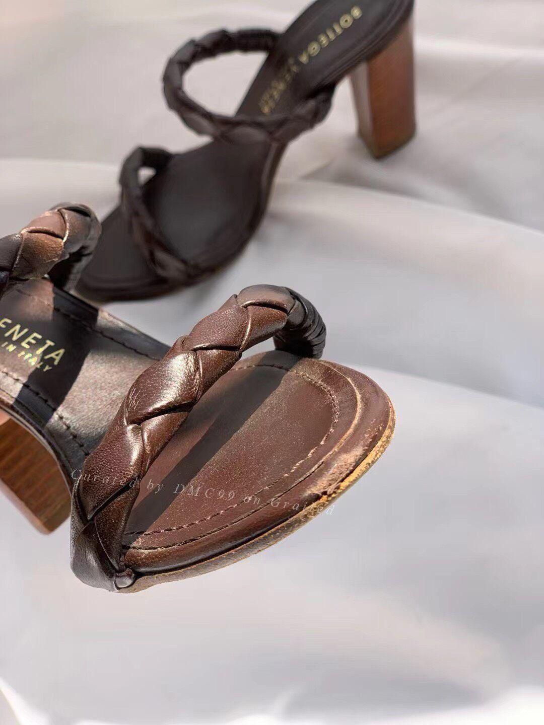 Bottega Veneta BOTTEGA VENETA Heel Sandals Size US 4 / IT 34 - 4 Thumbnail