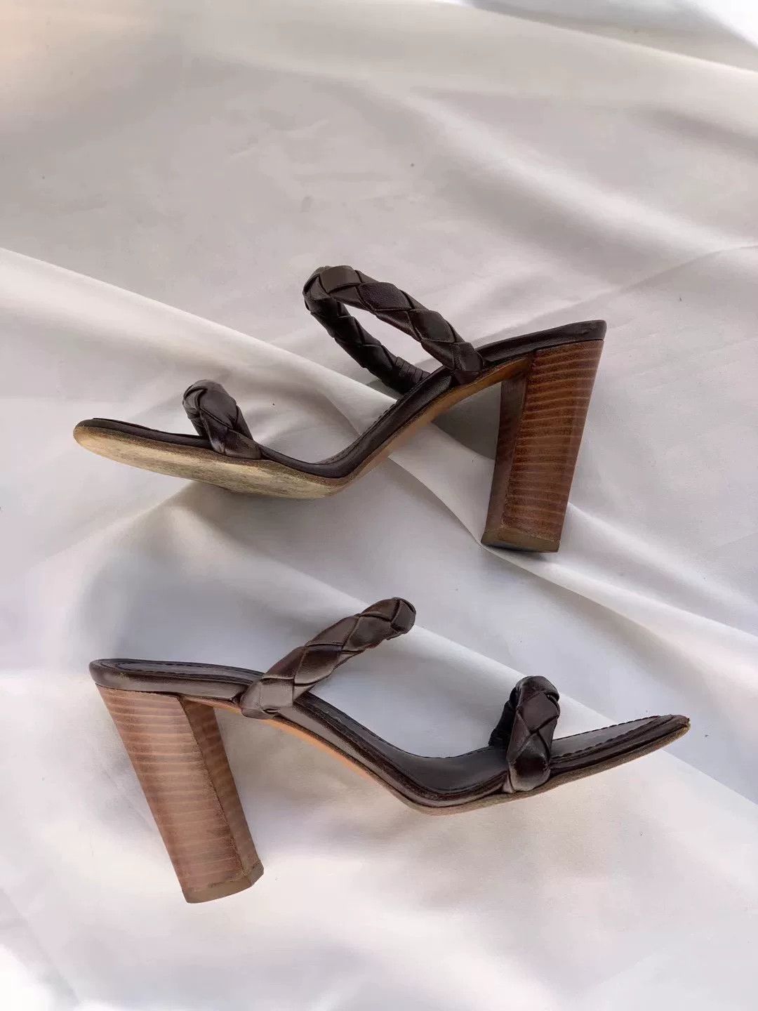 Bottega Veneta BOTTEGA VENETA Heel Sandals Size US 4 / IT 34 - 5 Thumbnail