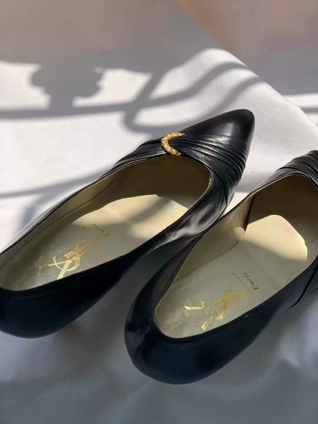 Yves Saint Laurent Vintage YSL Women's Shoes Size US 4 / IT 34 - 6 Thumbnail
