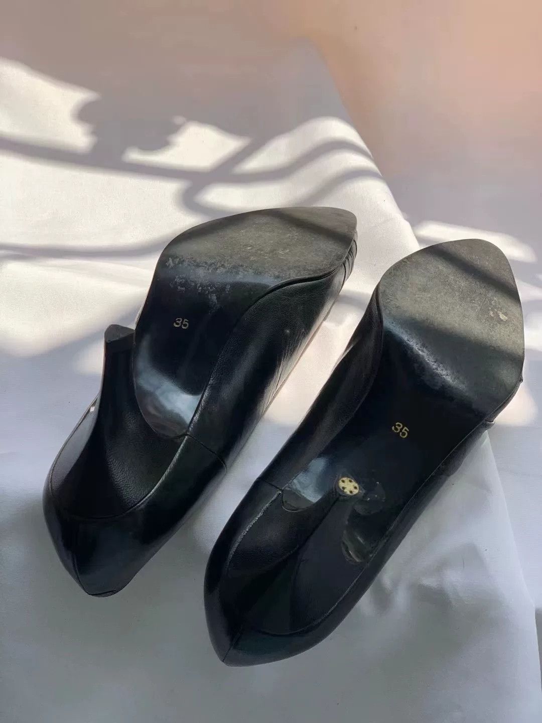Yves Saint Laurent Vintage YSL Women's Shoes Size US 4 / IT 34 - 4 Thumbnail