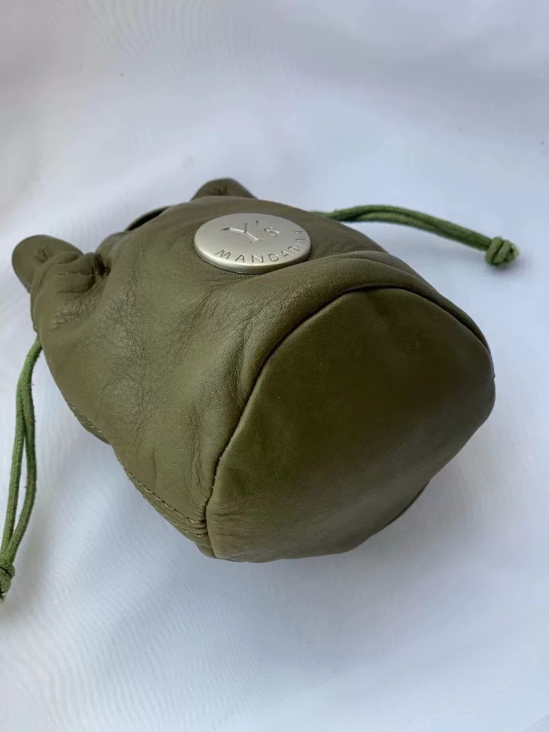 Yohji Yamamoto Y's Vintage Mini Leather Handbag Size ONE SIZE - 3 Thumbnail