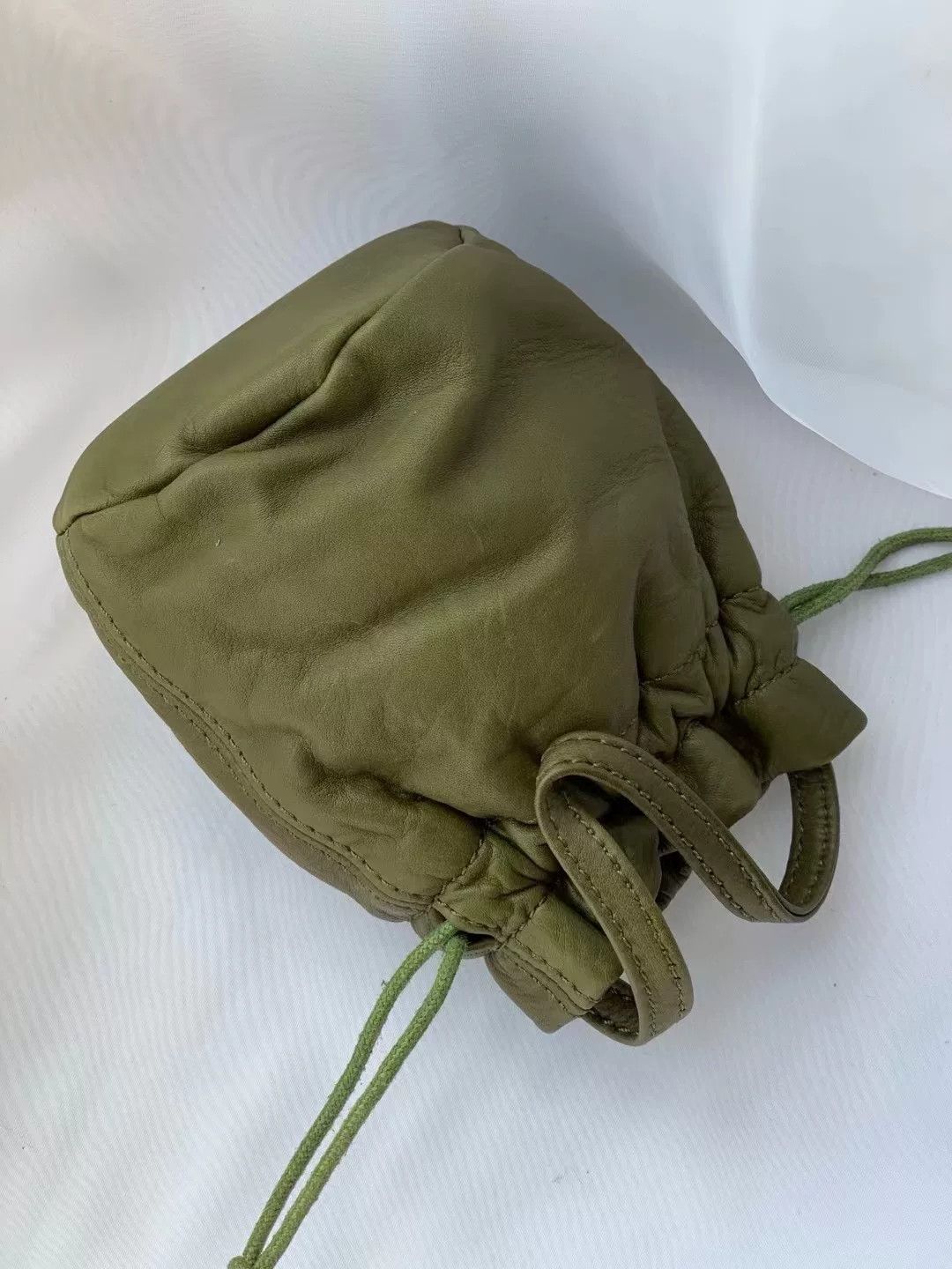 Yohji Yamamoto Y's Vintage Mini Leather Handbag Size ONE SIZE - 5 Thumbnail