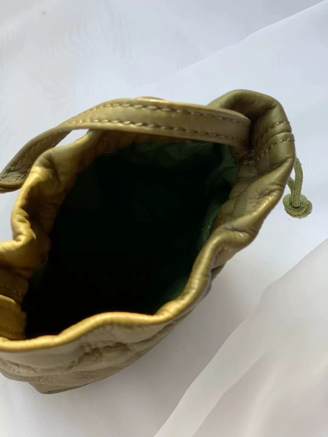 Yohji Yamamoto Y's Vintage Mini Leather Handbag Size ONE SIZE - 7 Thumbnail