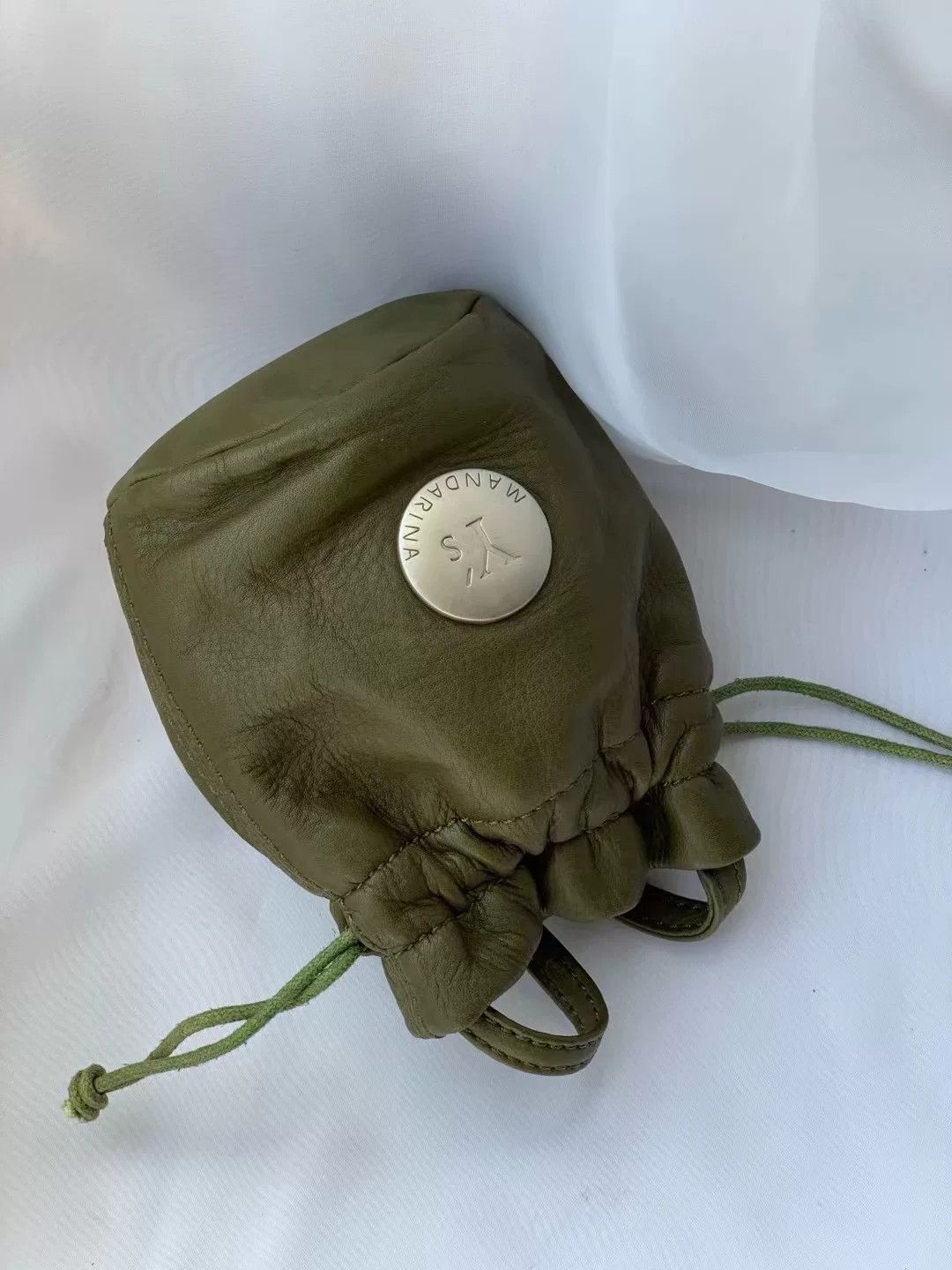 Yohji Yamamoto Y's Vintage Mini Leather Handbag Size ONE SIZE - 4 Thumbnail