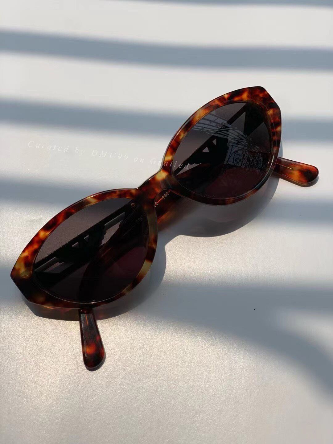Emporio Armani Emporio Armani Cat Eye Sunglasses Size ONE SIZE - 9 Thumbnail