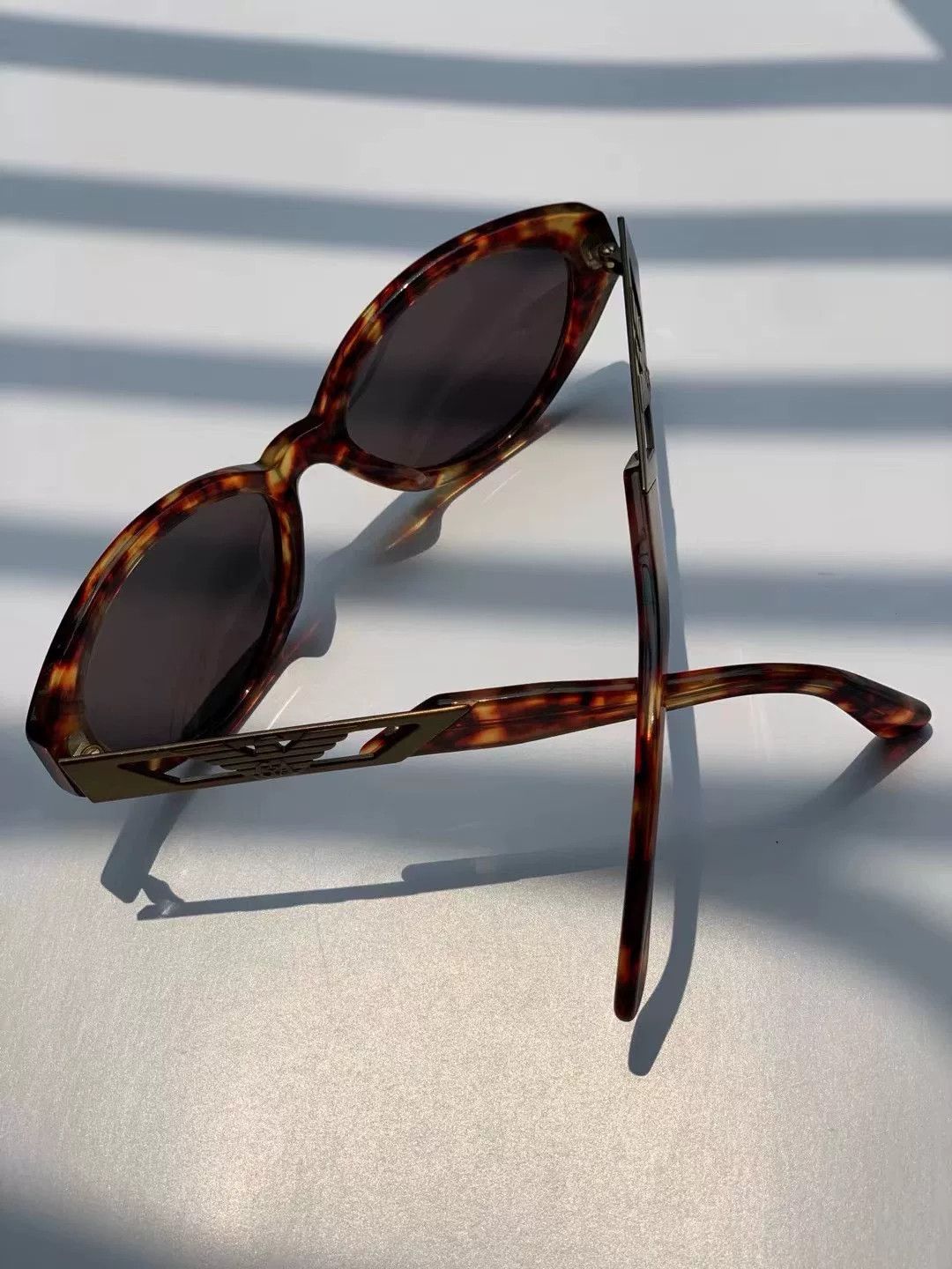 Emporio Armani Emporio Armani Cat Eye Sunglasses Size ONE SIZE - 7 Thumbnail