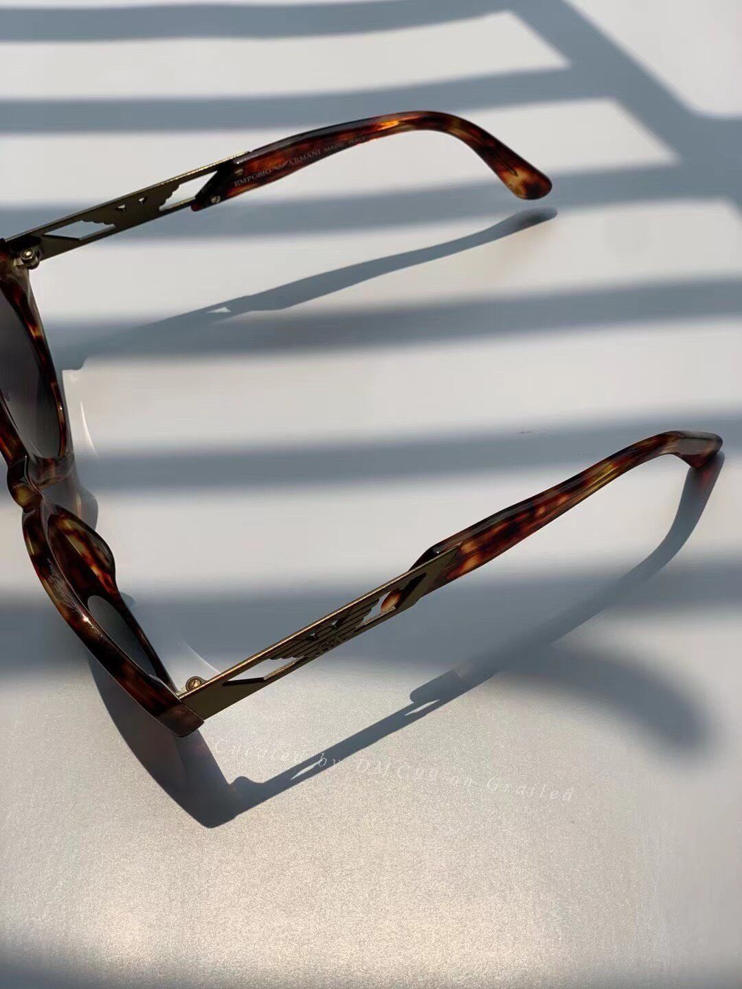 Emporio Armani Emporio Armani Cat Eye Sunglasses Size ONE SIZE - 8 Thumbnail